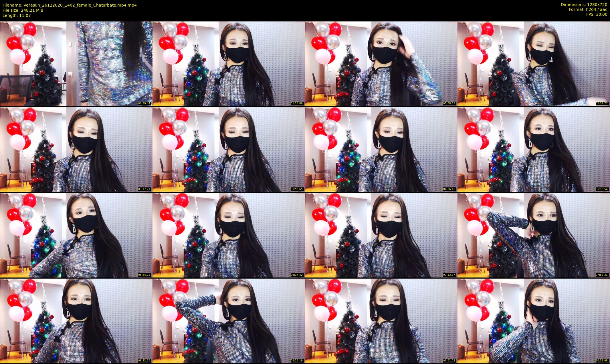 verasun — 12 minute Chaturbate female cam show recording, 720p, Dec 26, 2020