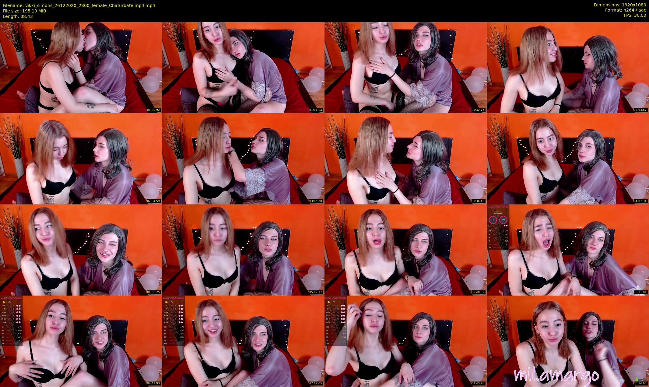 vikki_simons — 9 minute Chaturbate couple cam show recording, 1080p, Dec 26, 2020