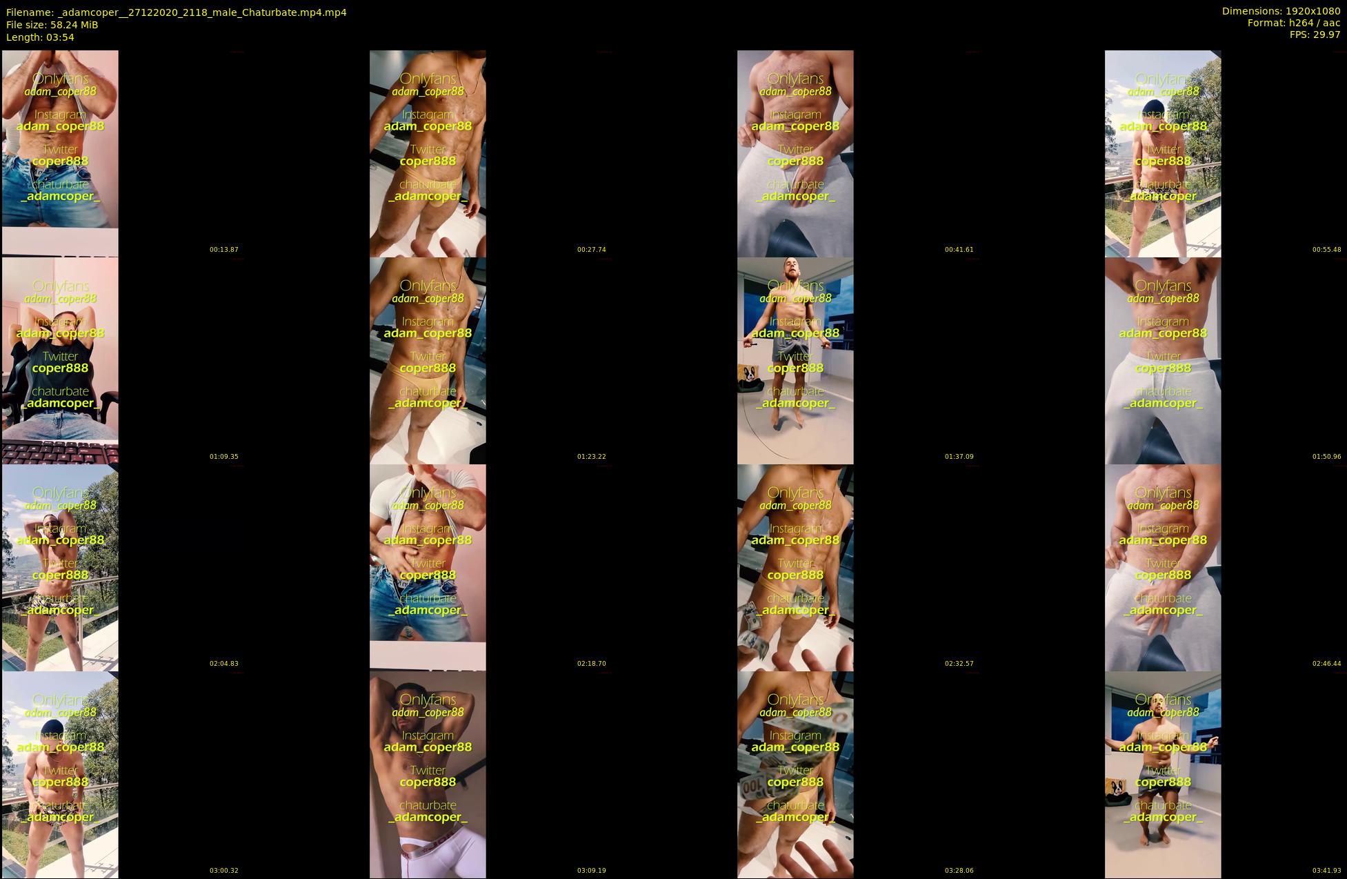 _adamcoper_ — 4 minute Chaturbate male cam show recording, 1080p, Dec 27, 2020