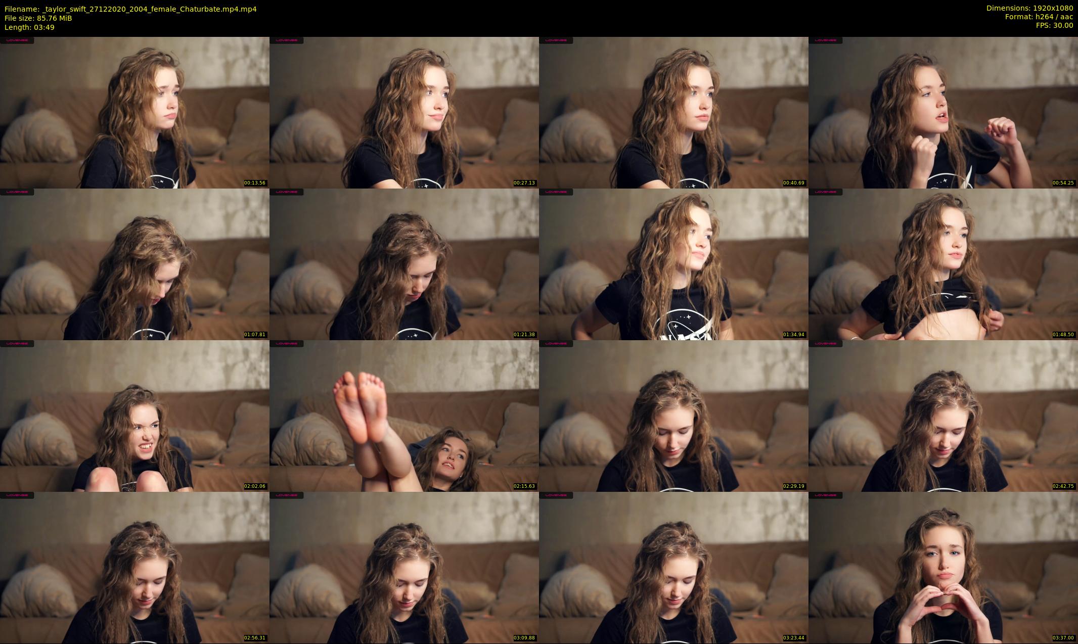 _taylor_swift — 4 minute Chaturbate female cam show recording, 1080p, Dec 27, 2020