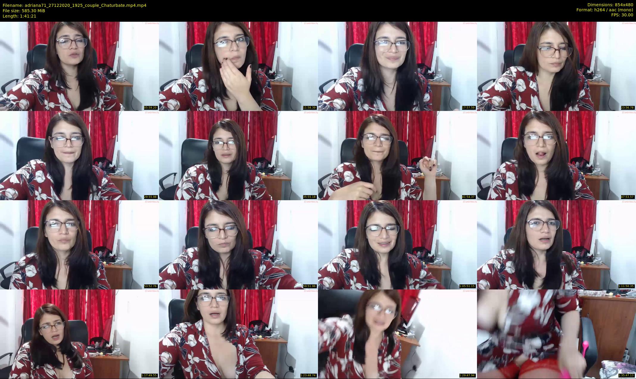 adriana71 — 102 minute Chaturbate couple cam show recording, 480p, Dec 27, 2020
