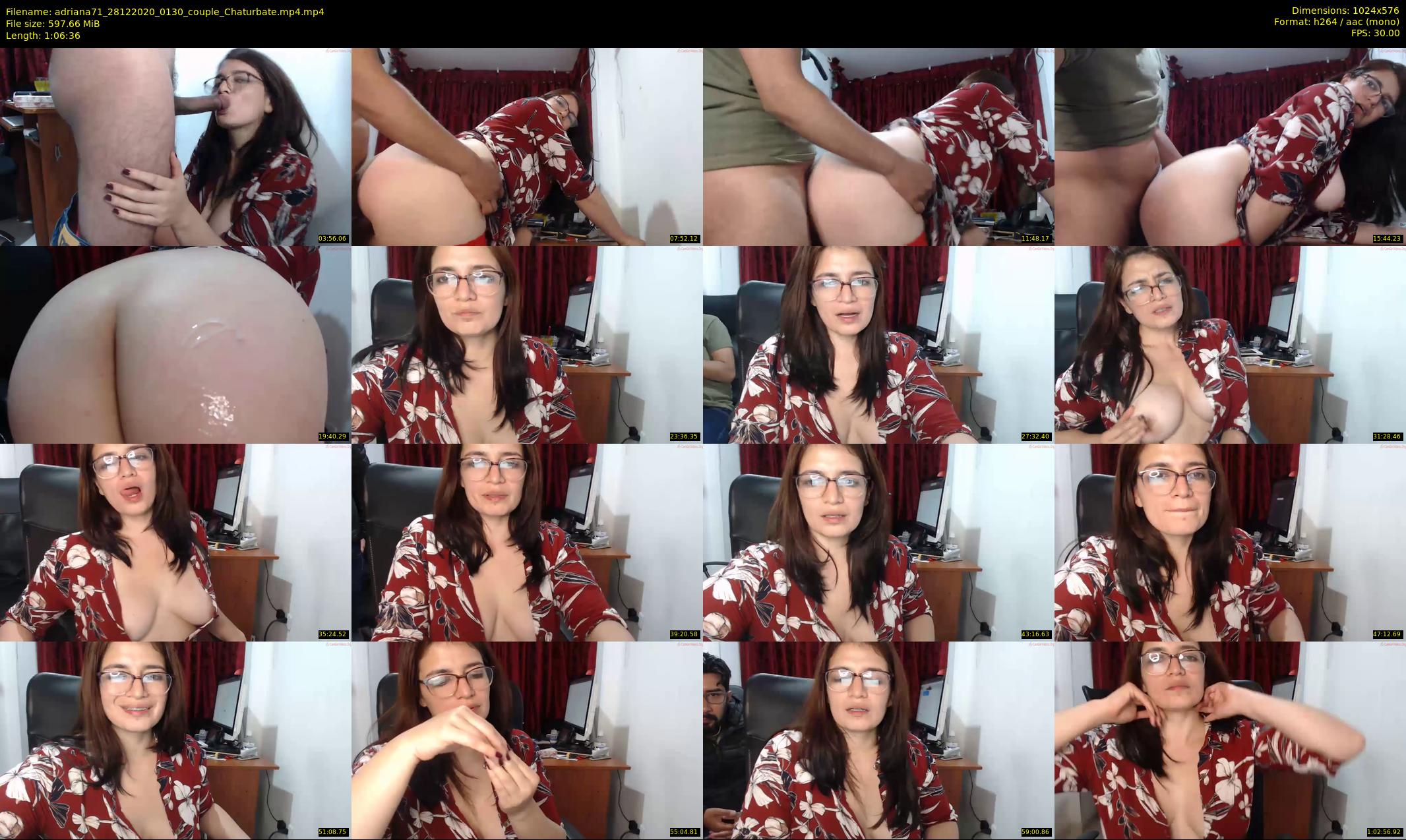adriana71 — 67 minute Chaturbate couple cam show recording, 480p, Dec 28, 2020