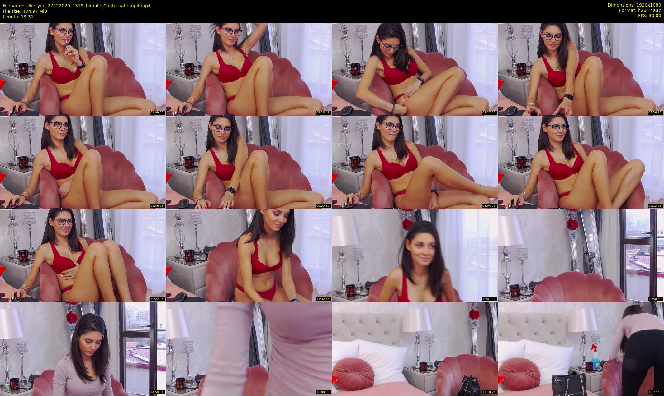 alliesynn — 20 minute Chaturbate female cam show recording, 1080p, Dec 27, 2020