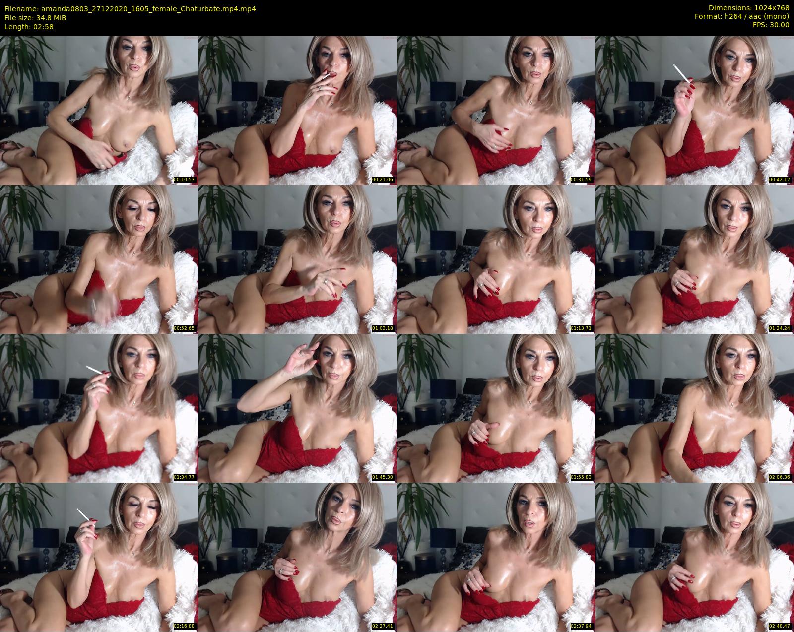 amanda0803 — 3 minute Chaturbate female cam show recording, 720p, Dec 27, 2020