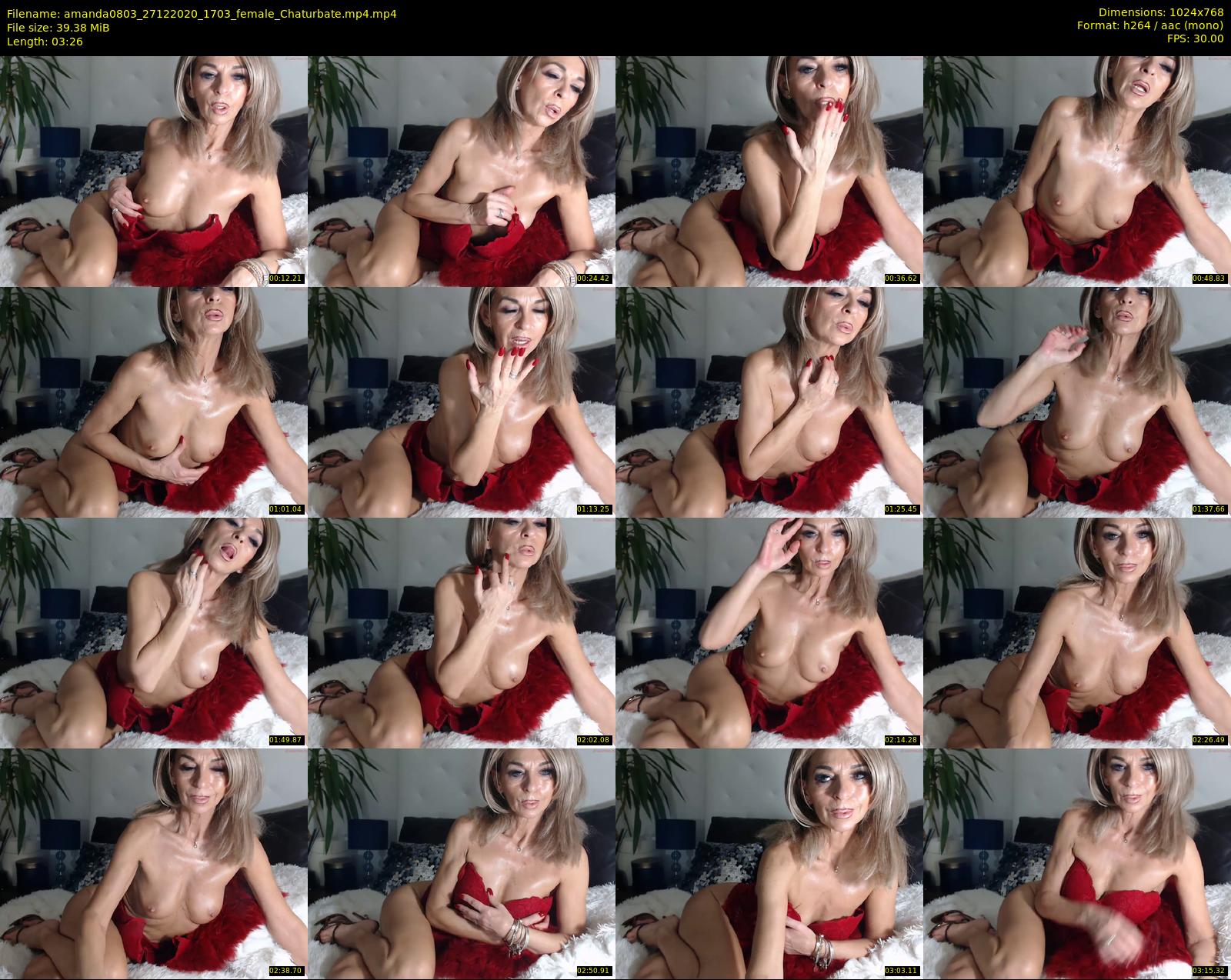 amanda0803 — 4 minute Chaturbate female cam show recording, 720p, Dec 27, 2020