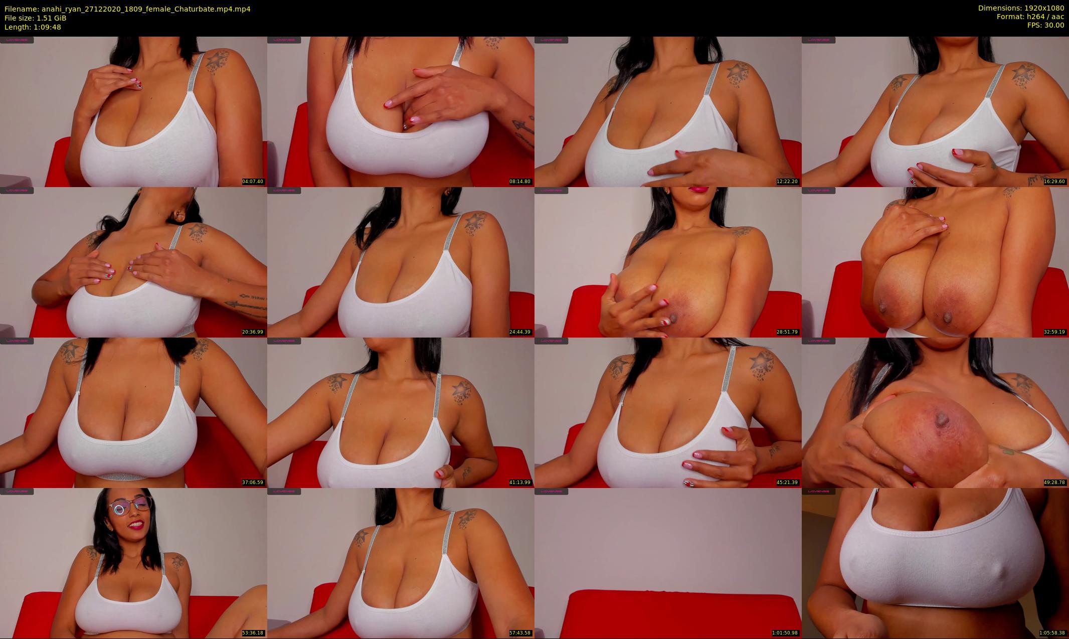 anahi_ryan — 70 minute Chaturbate female cam show recording, 1080p, Dec 27, 2020