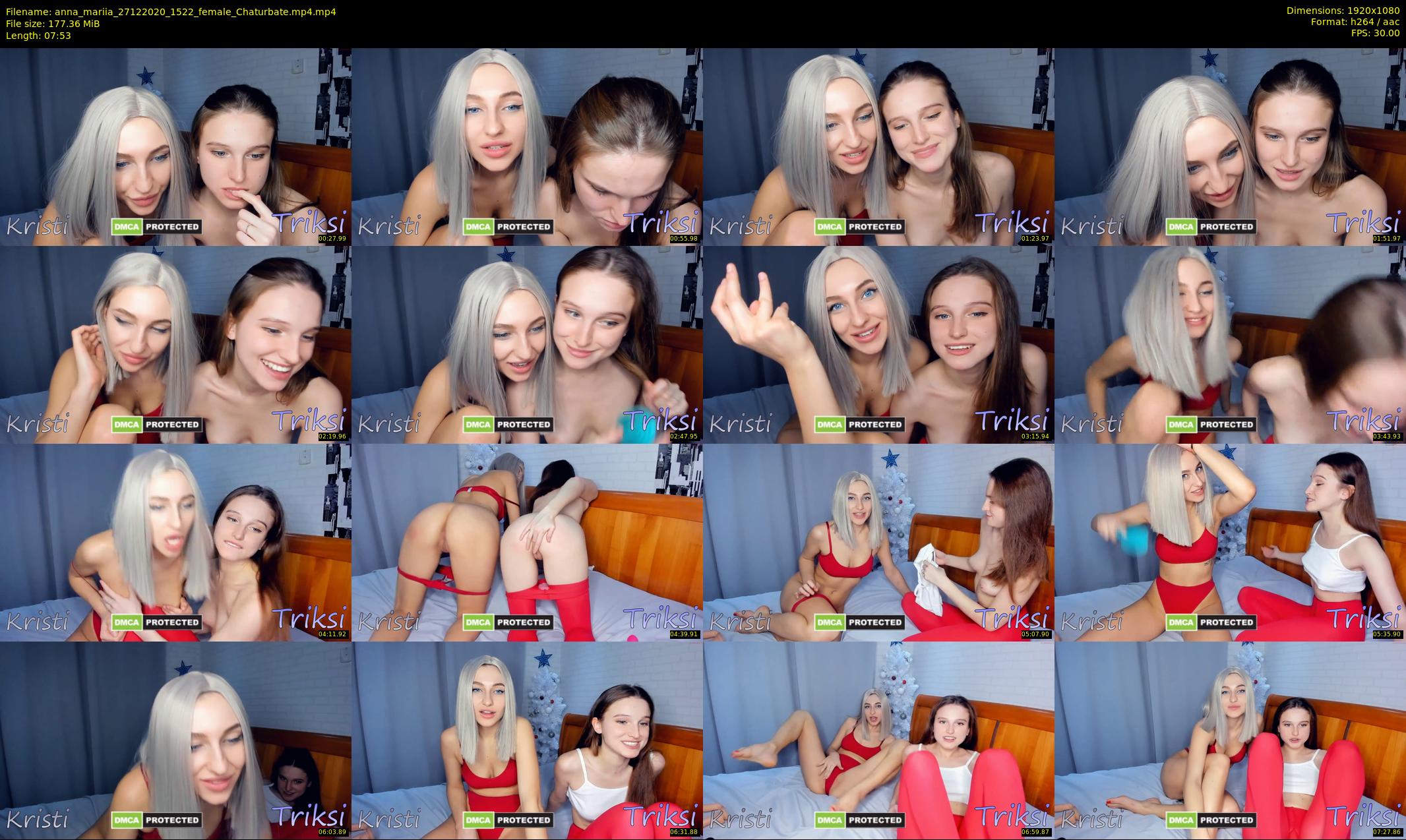 anna_mariia — 8 minute Chaturbate couple cam show recording, 1080p, Dec 27, 2020