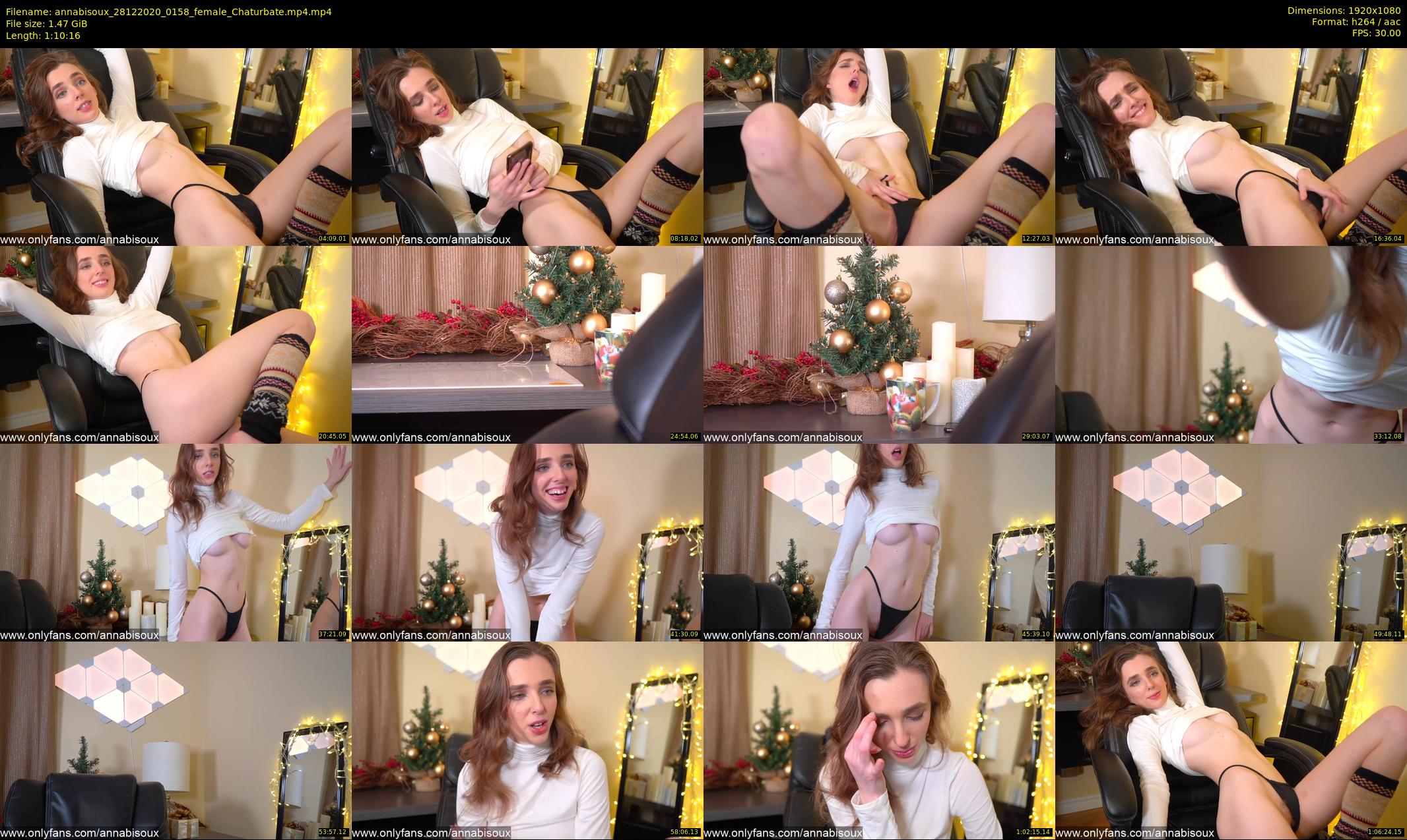 annabisoux — 71 minute Chaturbate female cam show recording, 1080p, Dec 28, 2020