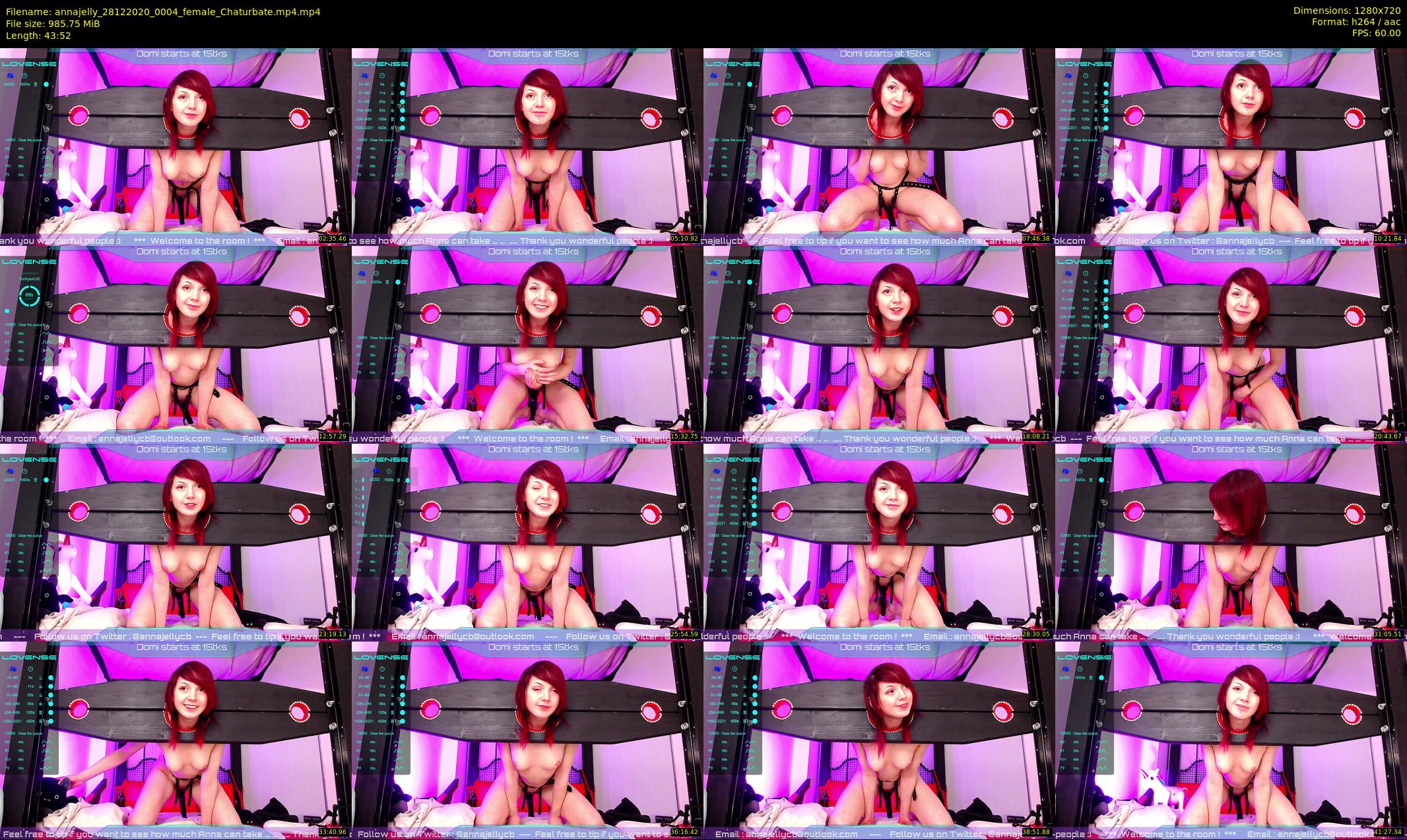 annajelly — 44 minute Chaturbate couple cam show recording, 720p, Dec 28, 2020