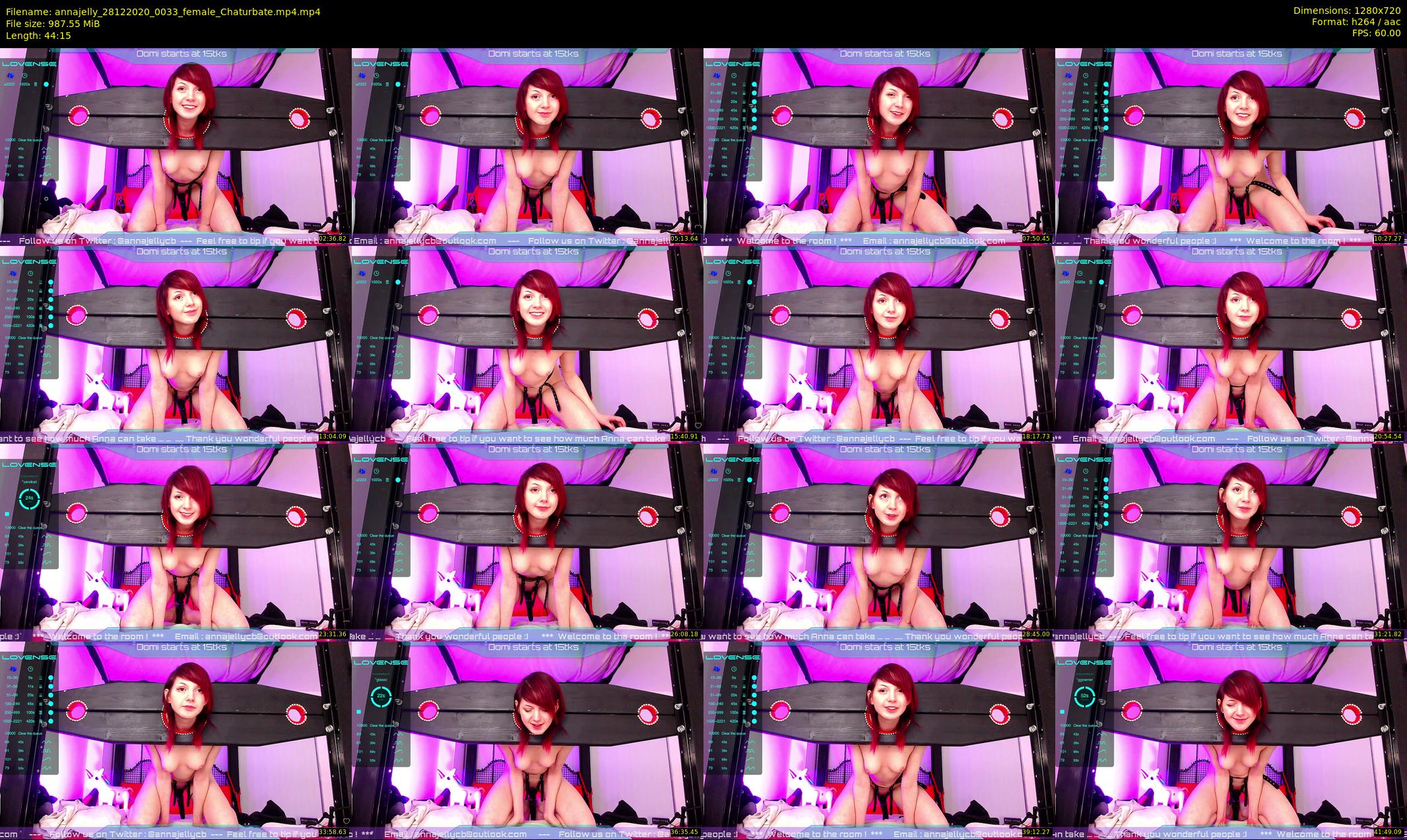 annajelly — 45 minute Chaturbate couple cam show recording, 720p, Dec 28, 2020