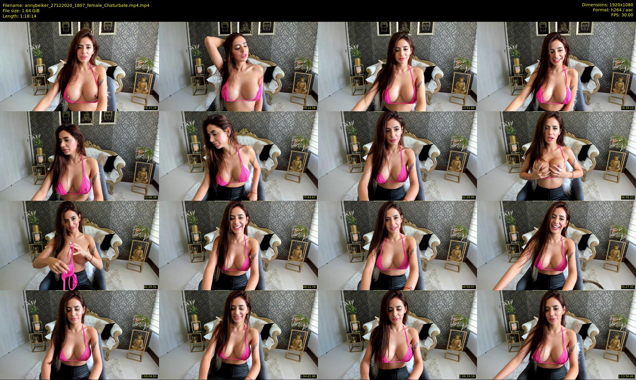 annybeiker — 79 minute Chaturbate female cam show recording, 1080p, Dec 27, 2020