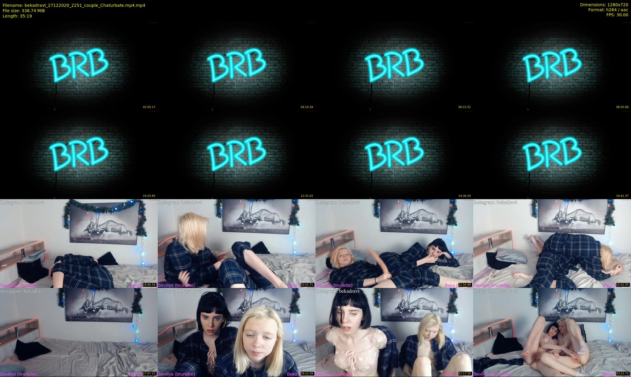 bekadravt — 36 minute Chaturbate couple cam show recording, 720p, Dec 27, 2020