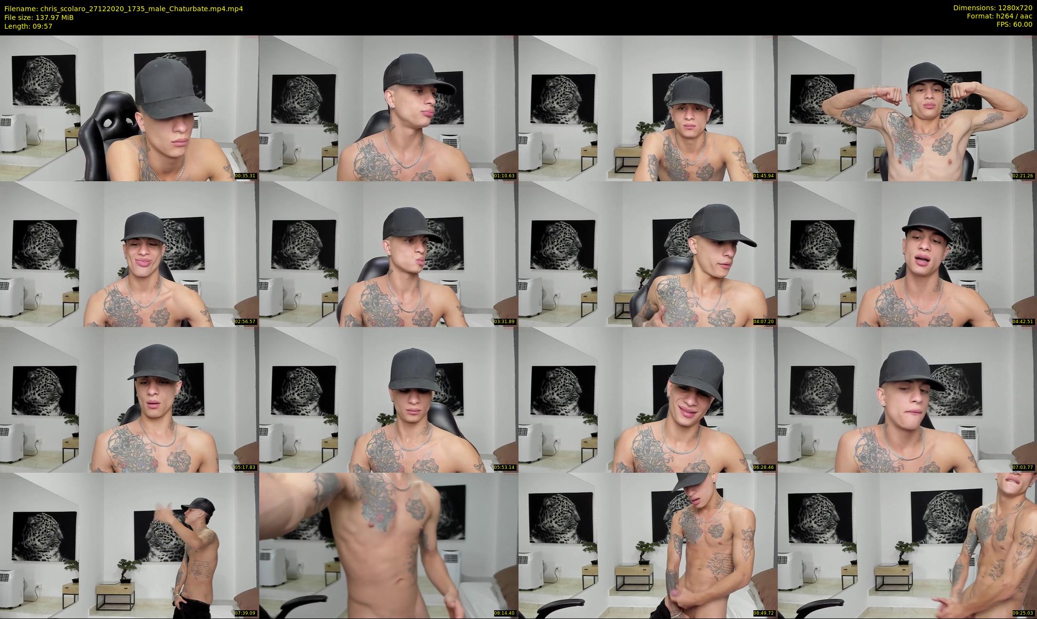 chris_scolaro — 10 minute Chaturbate male cam show recording, 720p, Dec 27, 2020