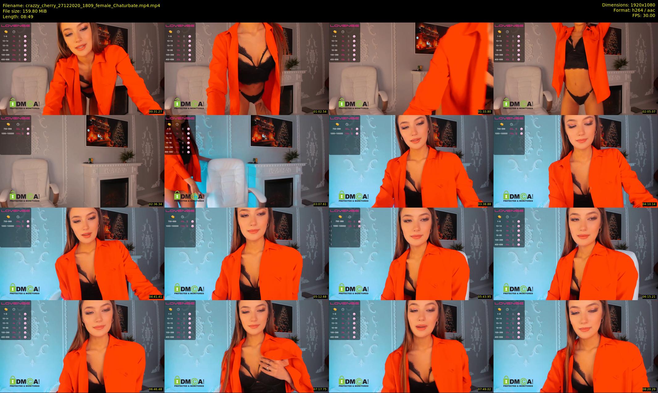 crazzy_cherry — 9 minute Chaturbate female cam show recording, 1080p, Dec 27, 2020