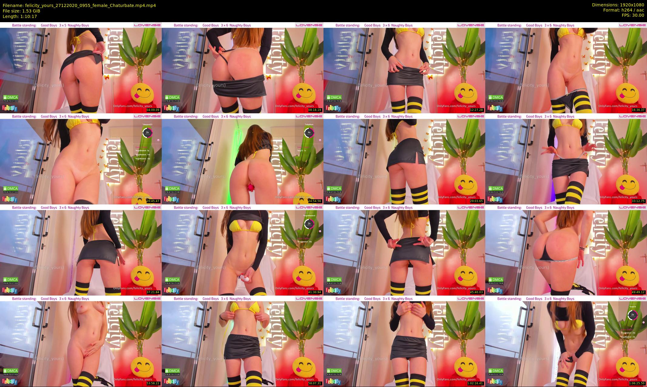 felicity_yours — 71 minute Chaturbate female cam show recording, 1080p, Dec 27, 2020