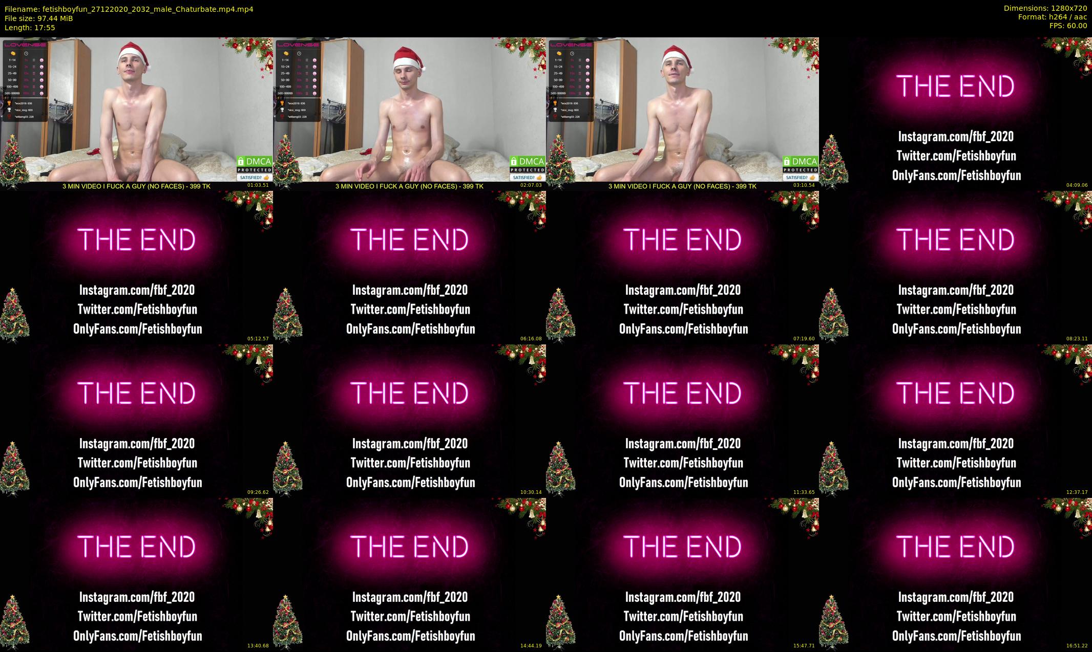 fetishboyfun — 18 minute Chaturbate male cam show recording, 720p, Dec 27, 2020