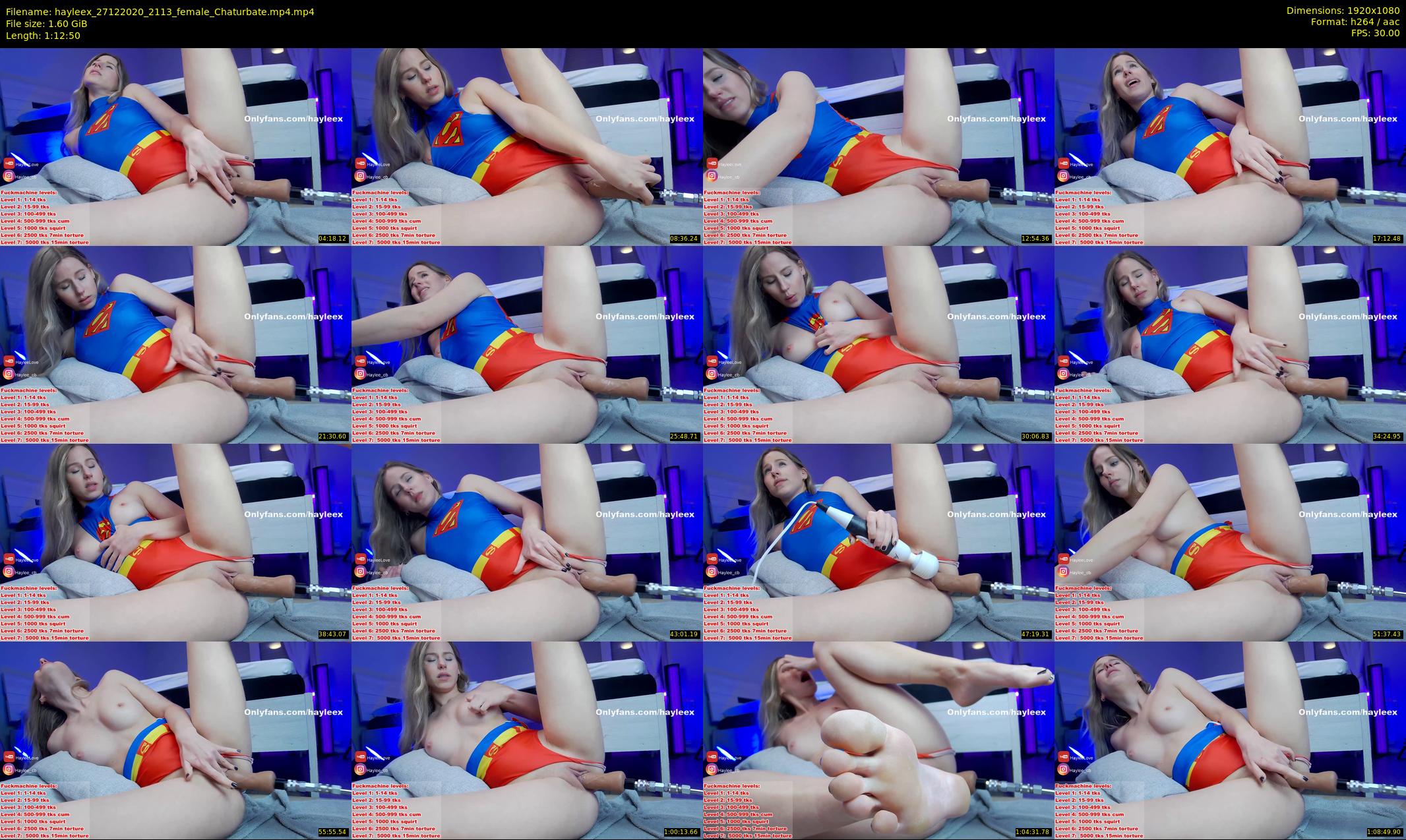 hayleex — 73 minute Chaturbate female cam show recording, 1080p, Dec 27, 2020