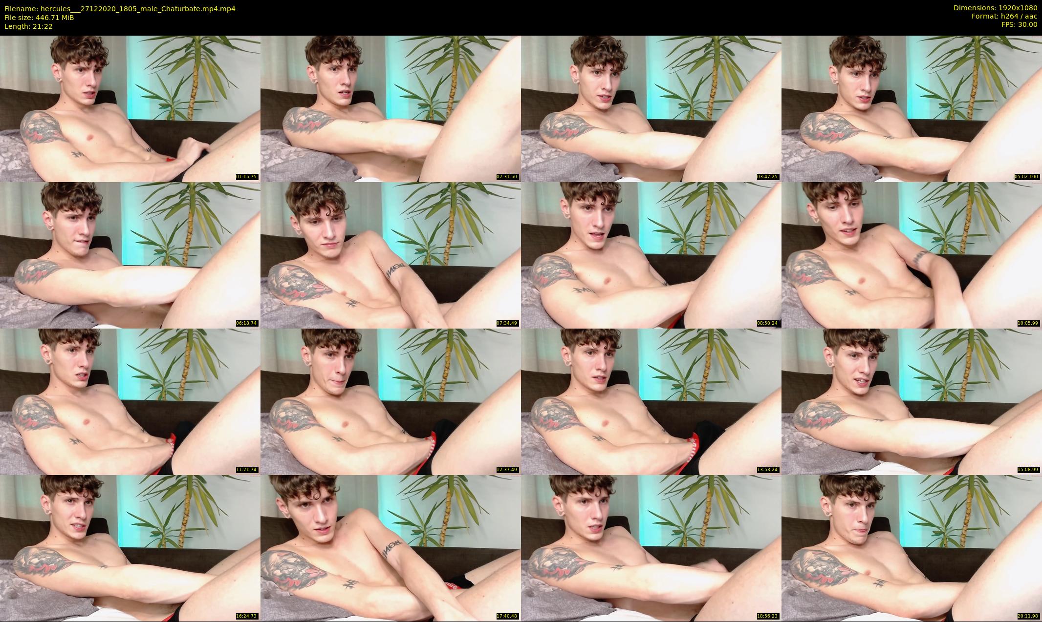hercules__ — 22 minute Chaturbate male cam show recording, 1080p, Dec 27, 2020