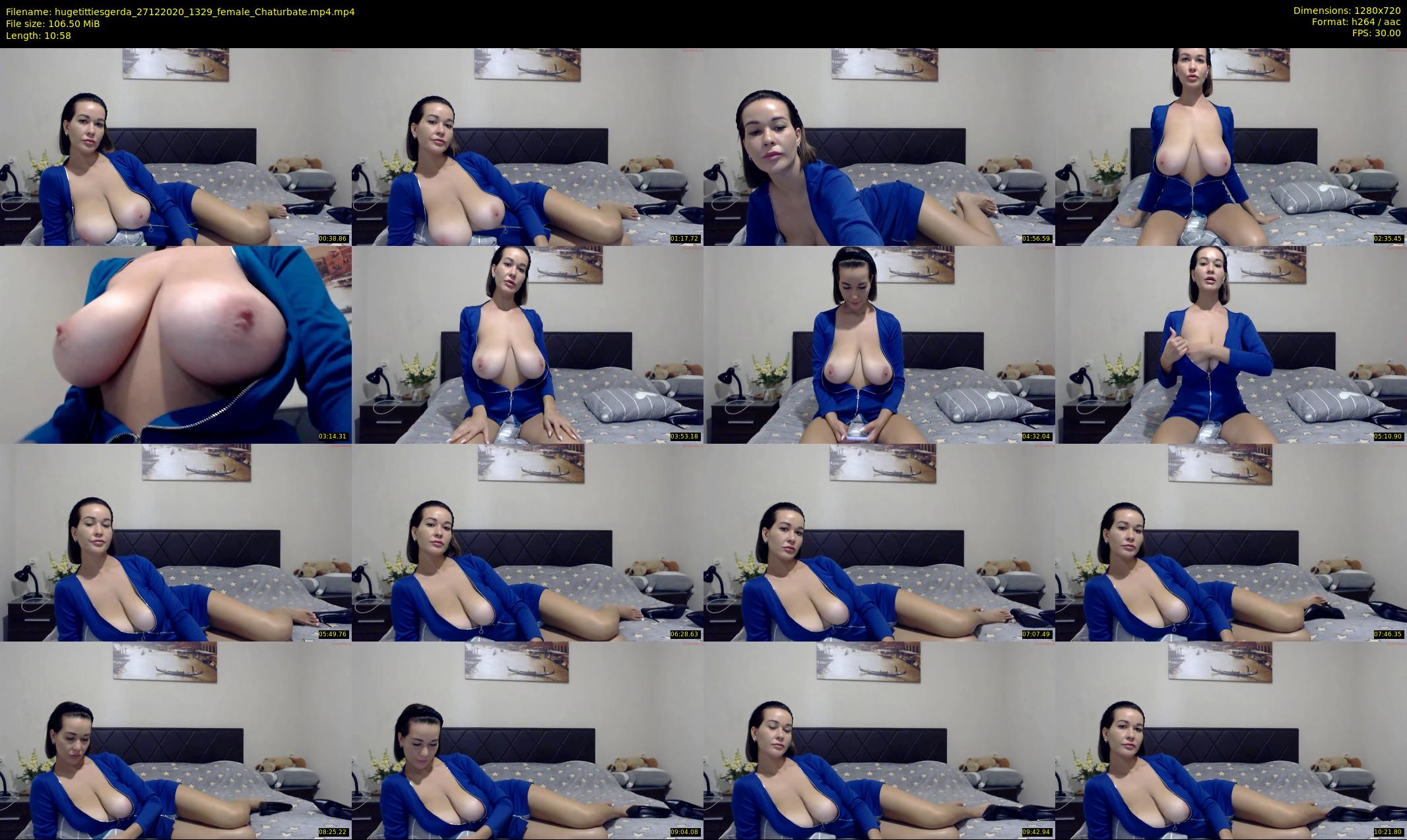 hugetittiesgerda — 11 minute Chaturbate female cam show recording, 720p, Dec 27, 2020