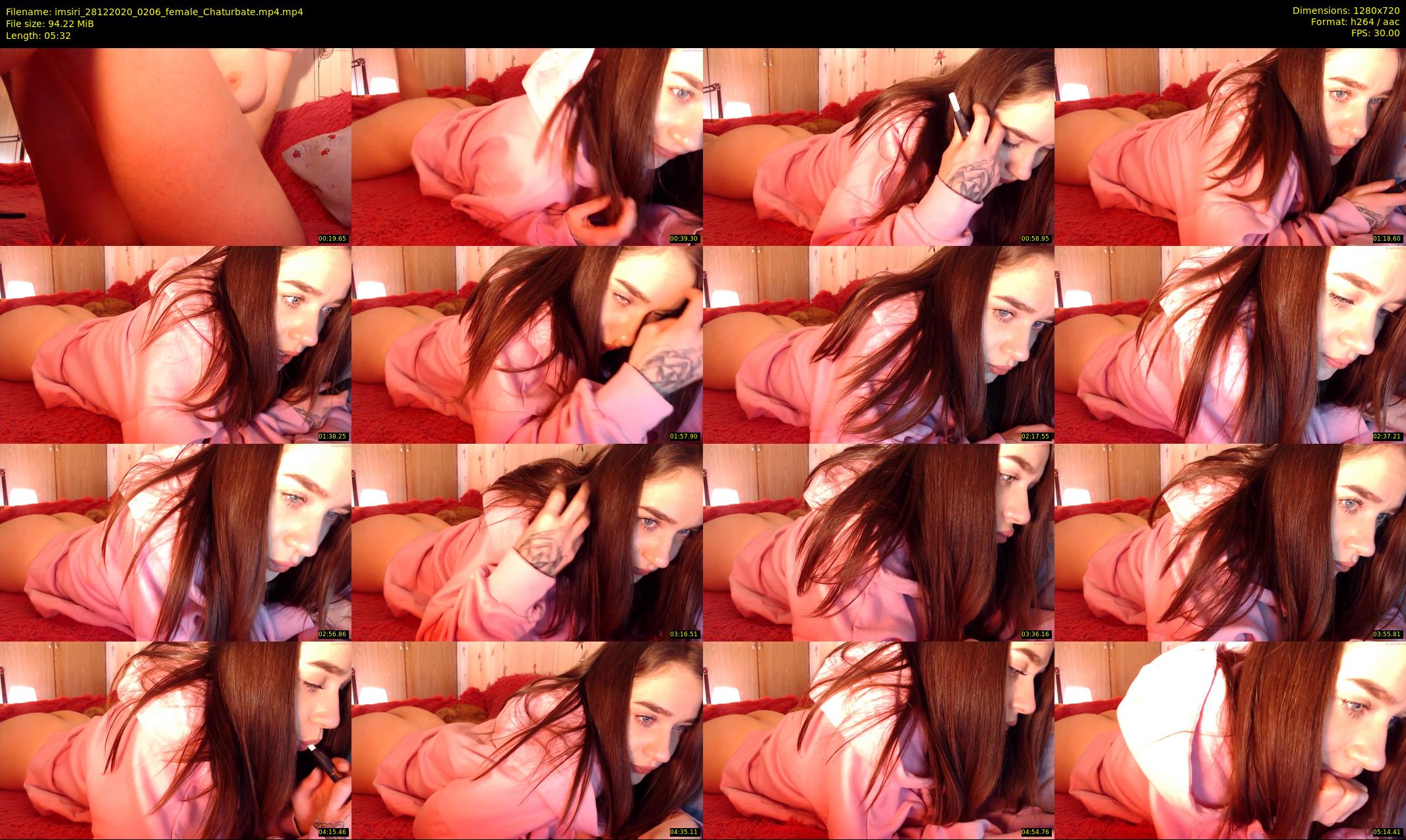 imsiri — 6 minute Chaturbate female cam show recording, 720p, Dec 28, 2020