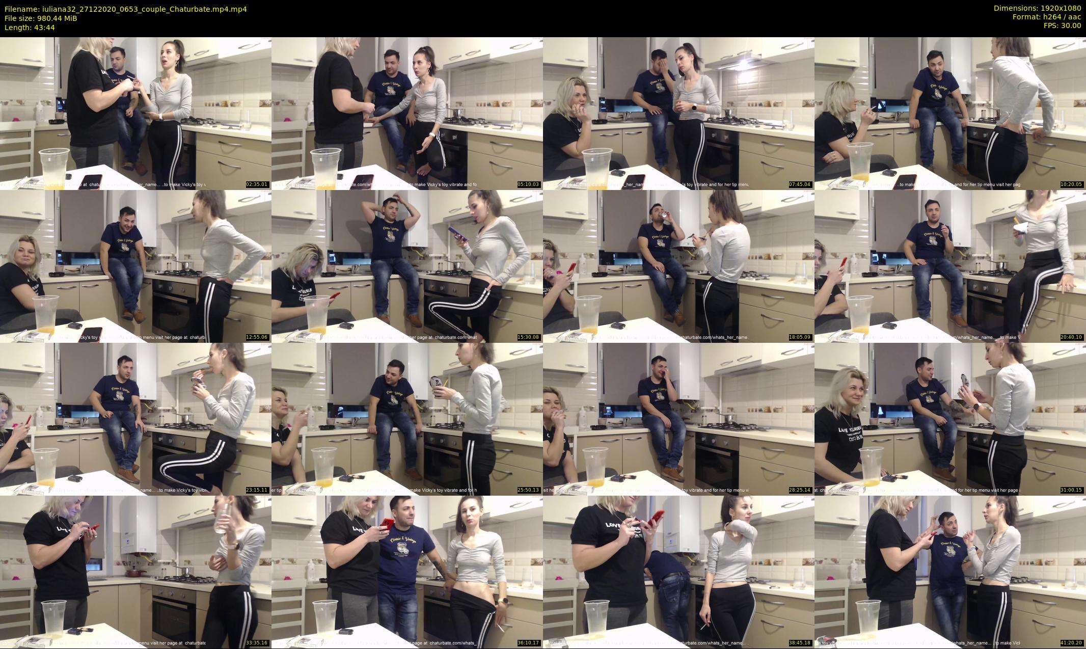 iuliana32 — 44 minute Chaturbate couple cam show recording, 1080p, Dec 27, 2020