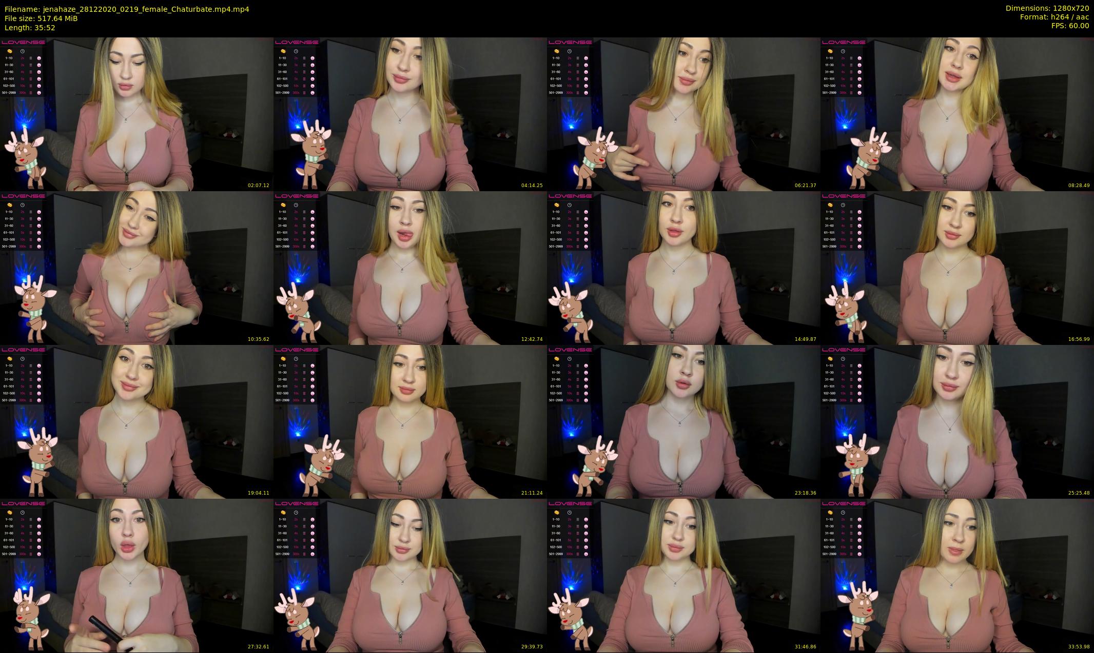 jenahaze — 36 minute Chaturbate female cam show recording, 720p, Dec 28, 2020