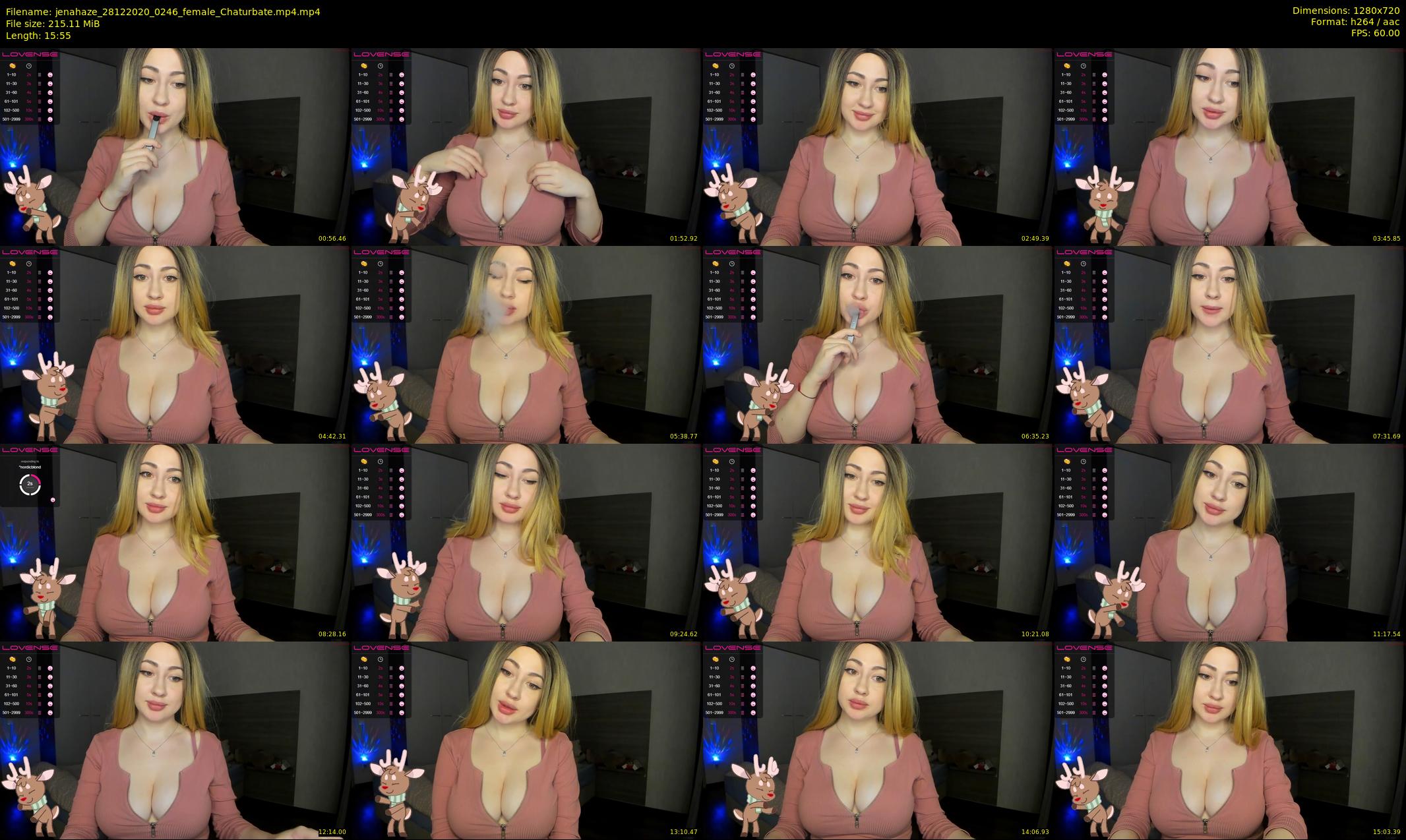 jenahaze — 16 minute Chaturbate female cam show recording, 720p, Dec 28, 2020