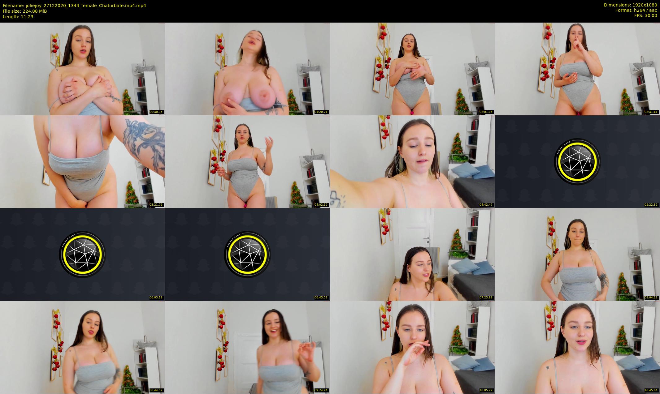 joliejoy — 12 minute Chaturbate female cam show recording, 1080p, Dec 27, 2020
