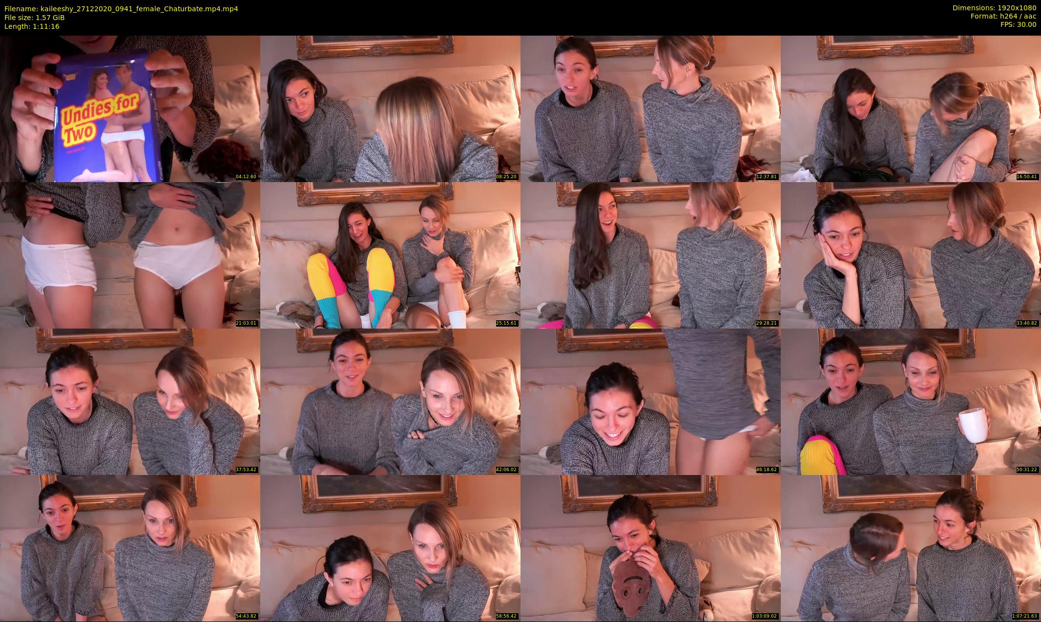kaileeshy — 72 minute Chaturbate female cam show recording, 1080p, Dec 27, 2020