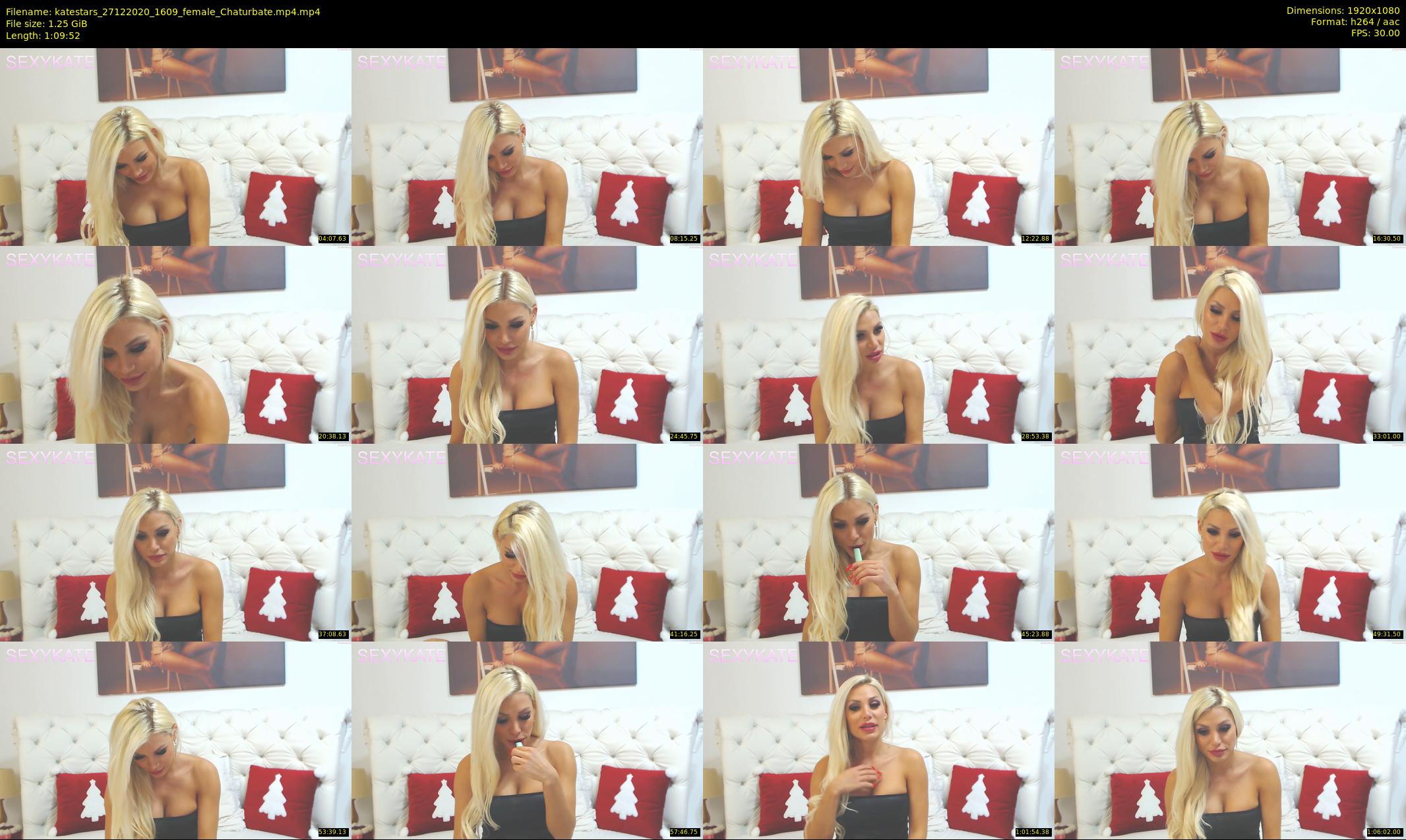 katestars — 70 minute Chaturbate female cam show recording, 1080p, Dec 27, 2020