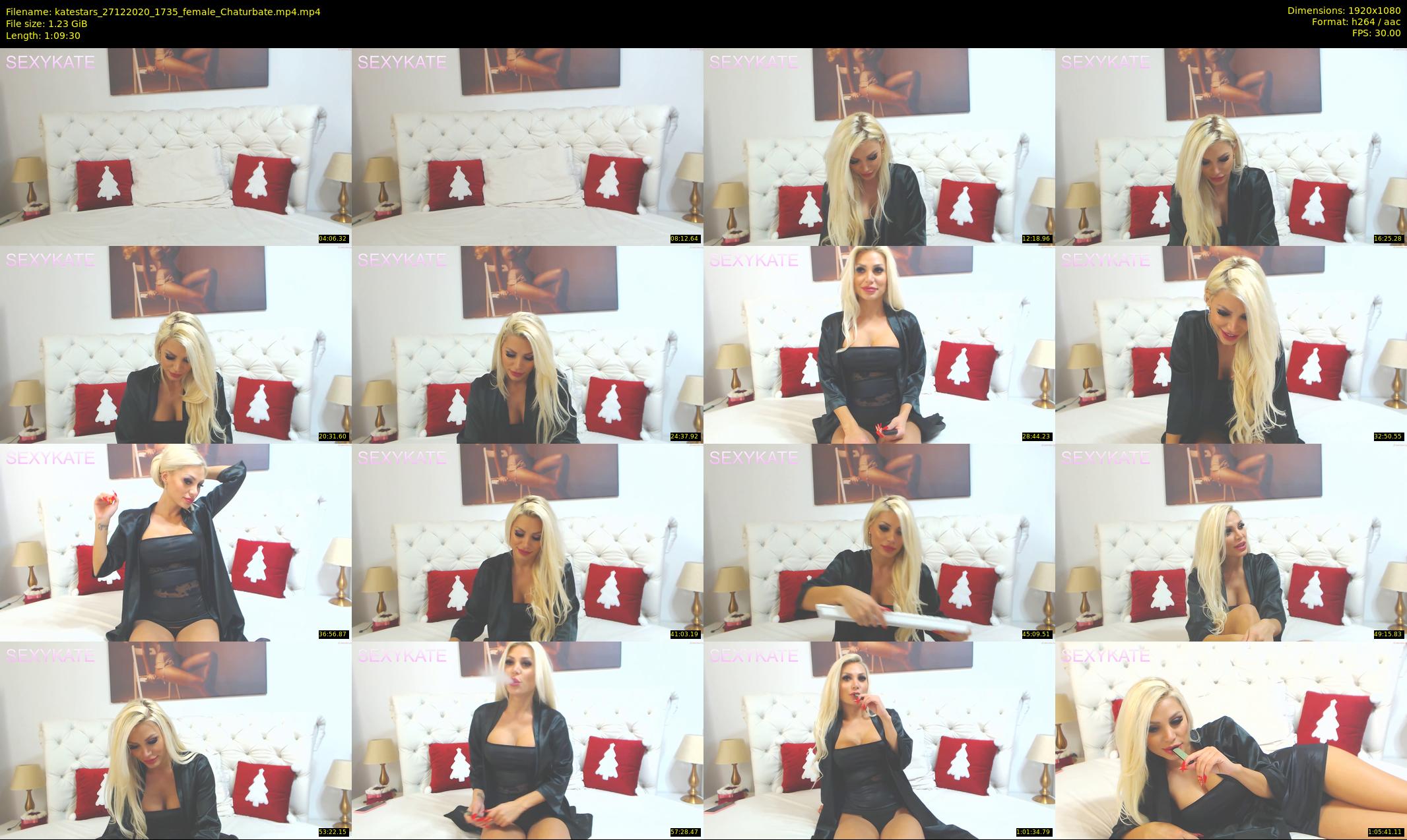 katestars — 70 minute Chaturbate female cam show recording, 1080p, Dec 27, 2020