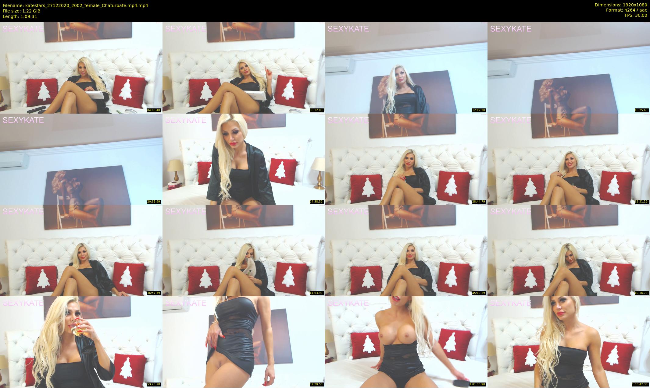 katestars — 70 minute Chaturbate female cam show recording, 1080p, Dec 27, 2020