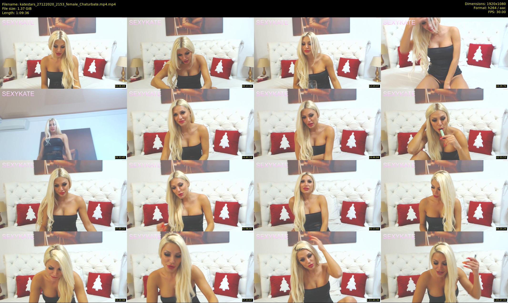 katestars — 70 minute Chaturbate female cam show recording, 1080p, Dec 27, 2020
