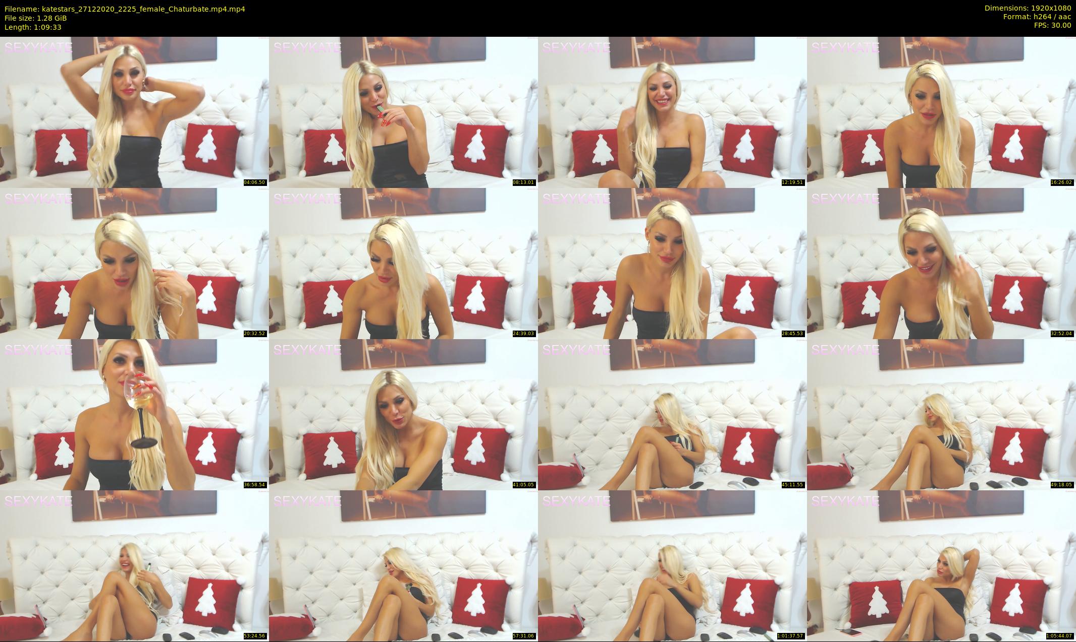 katestars — 70 minute Chaturbate female cam show recording, 1080p, Dec 27, 2020