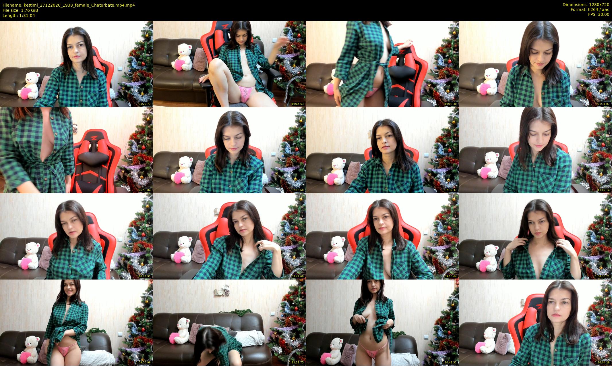 kettimi — 92 minute Chaturbate female cam show recording, 720p, Dec 27, 2020