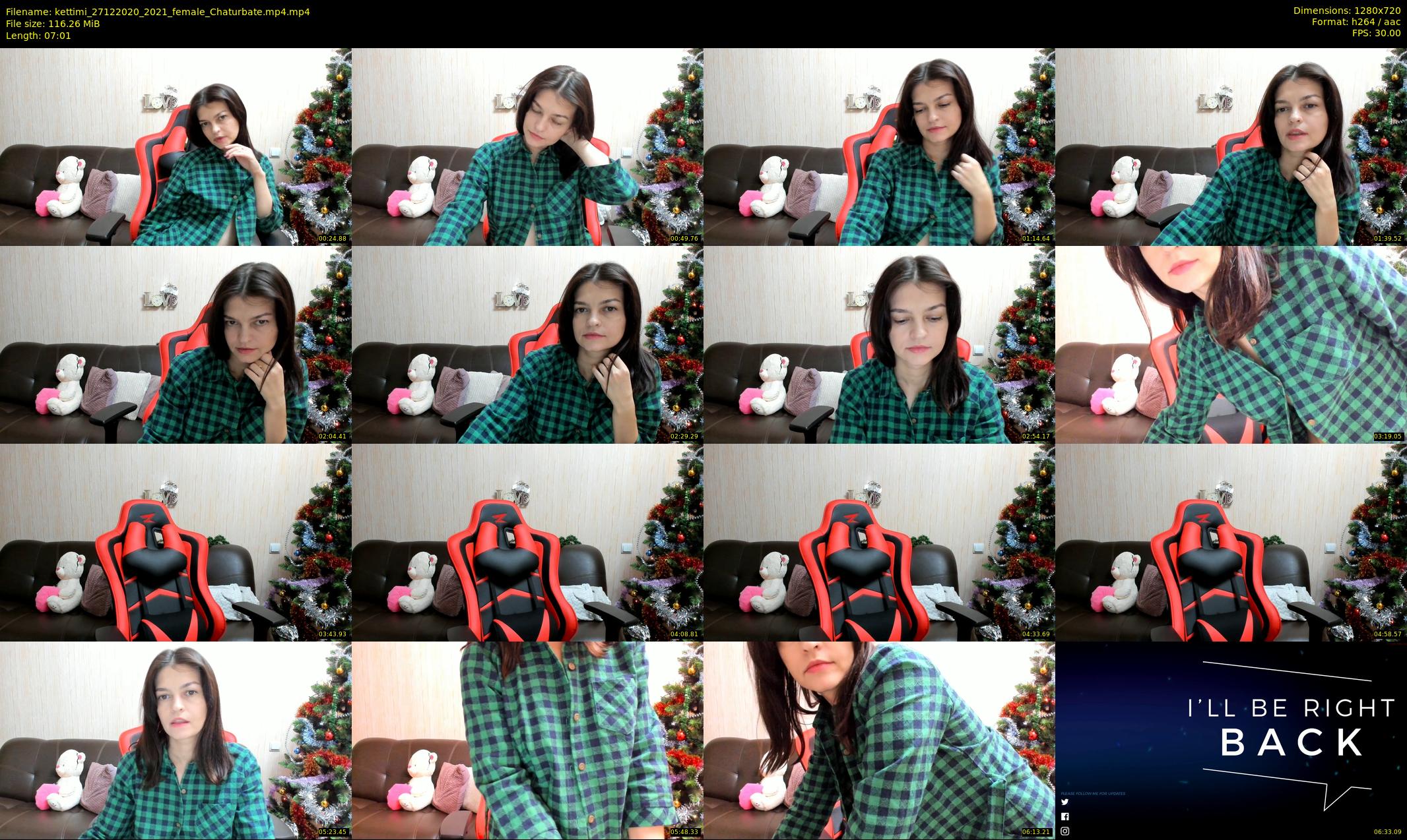 kettimi — 8 minute Chaturbate female cam show recording, 720p, Dec 27, 2020