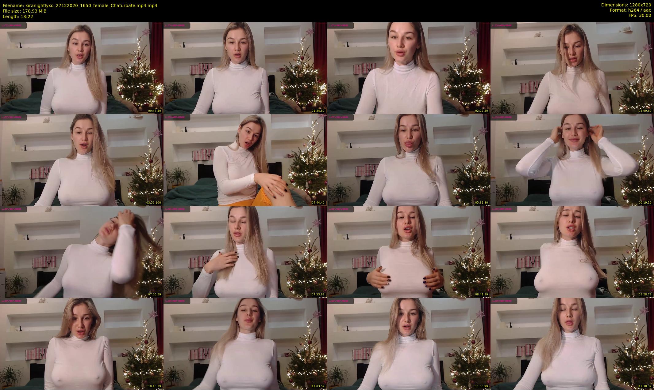 kiranightlyxo — 14 minute Chaturbate female cam show recording, 720p, Dec 27, 2020