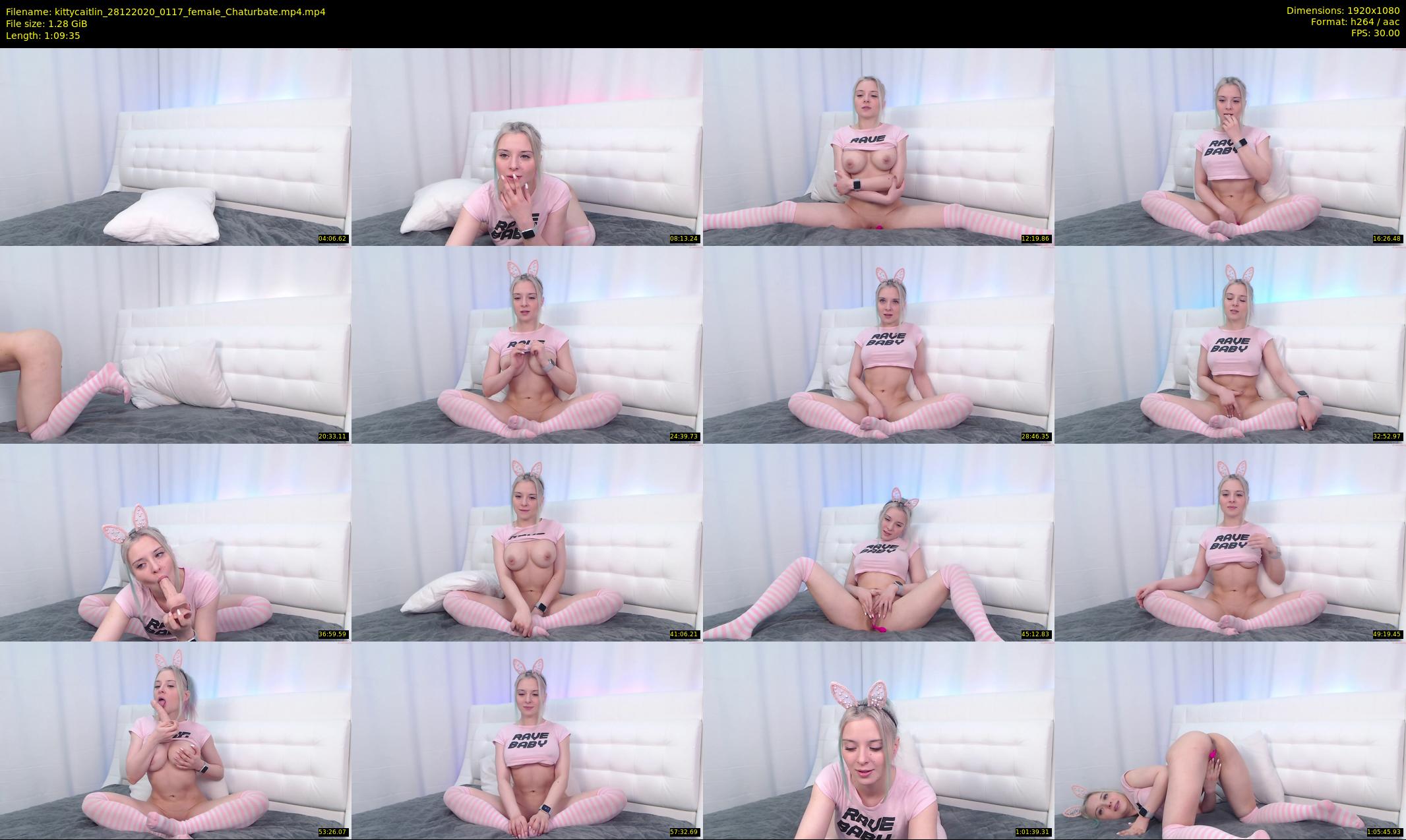 kittycaitlin — 70 minute Chaturbate female cam show recording, 1080p, Dec 28, 2020