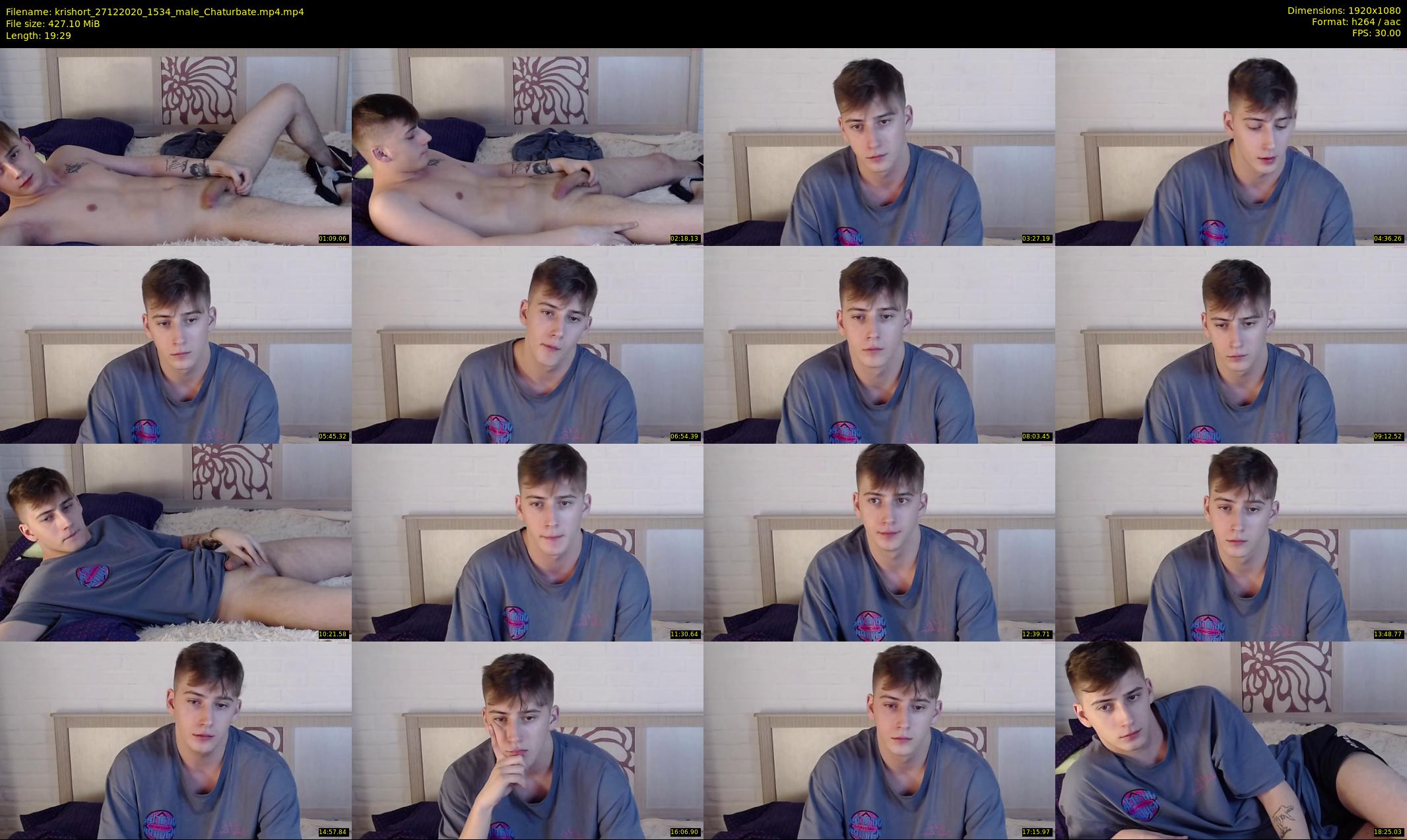 krishort — 20 minute Chaturbate male cam show recording, 1080p, Dec 27, 2020