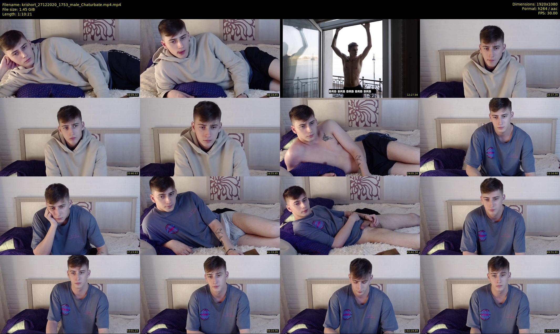 krishort — 71 minute Chaturbate male cam show recording, 1080p, Dec 27, 2020