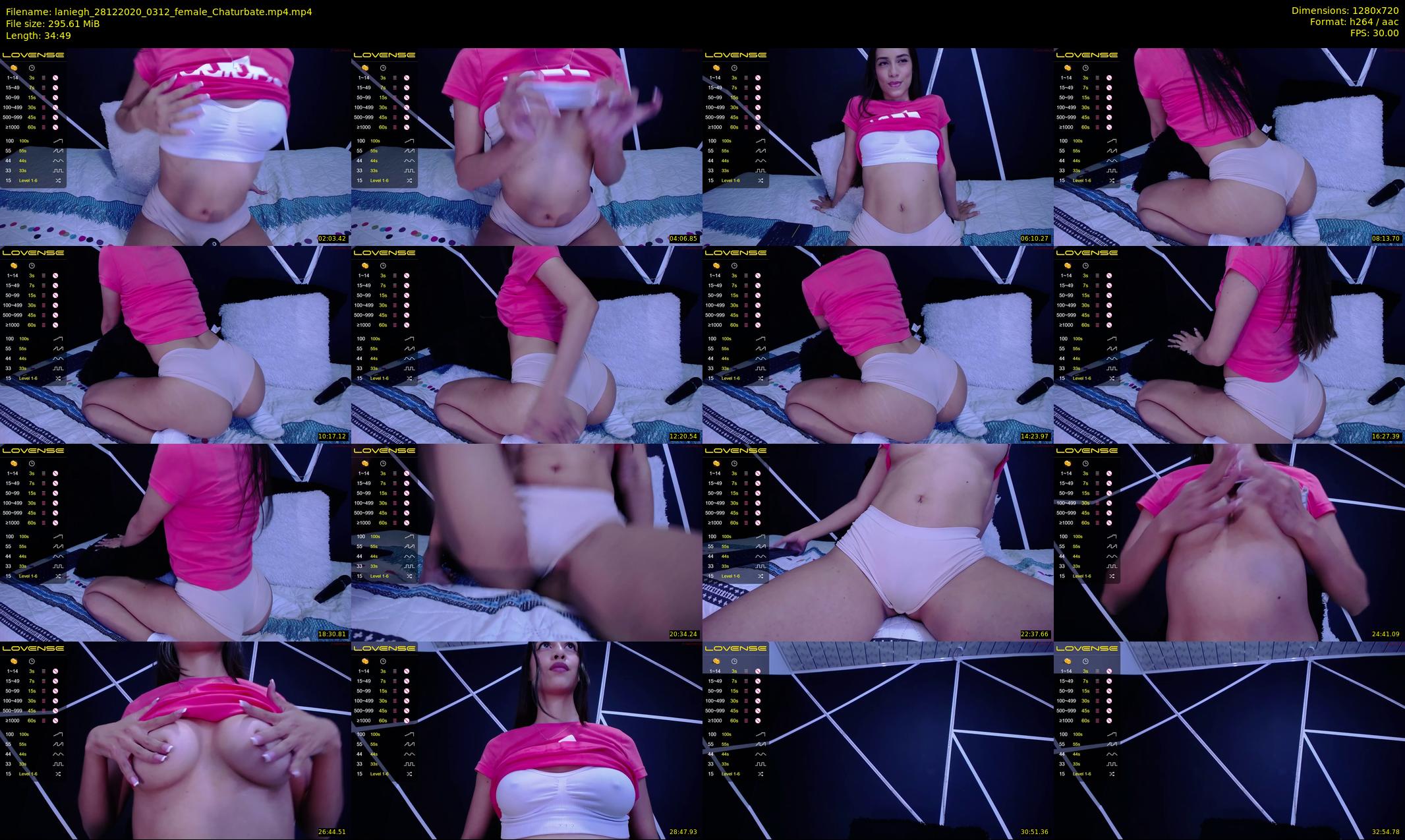laniegh — 35 minute Chaturbate female cam show recording, 720p, Dec 28, 2020