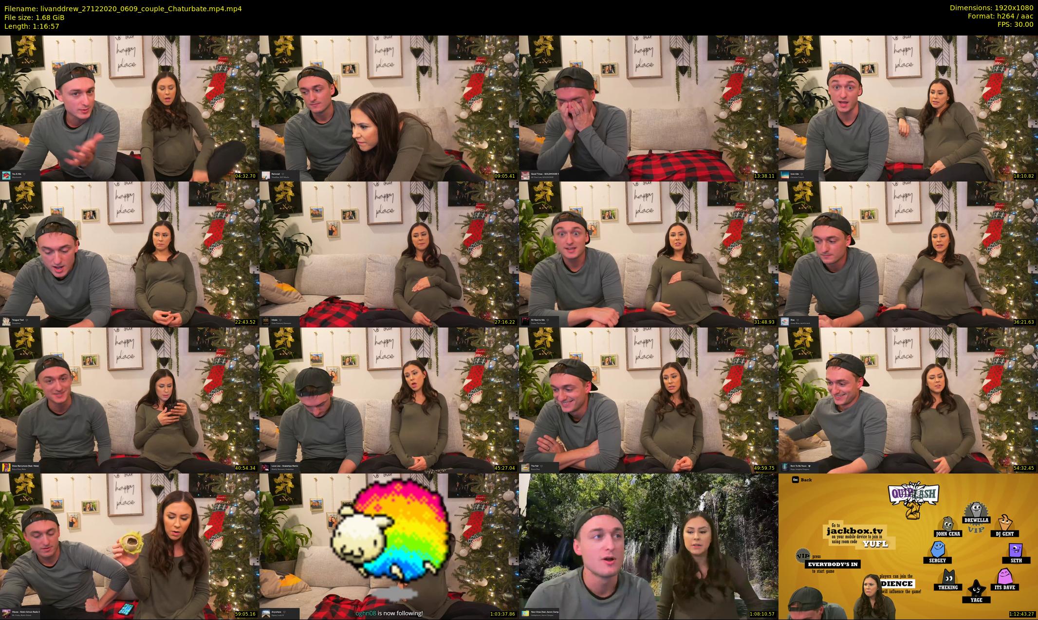 livanddrew — 77 minute Chaturbate couple cam show recording, 1080p, Dec 27, 2020