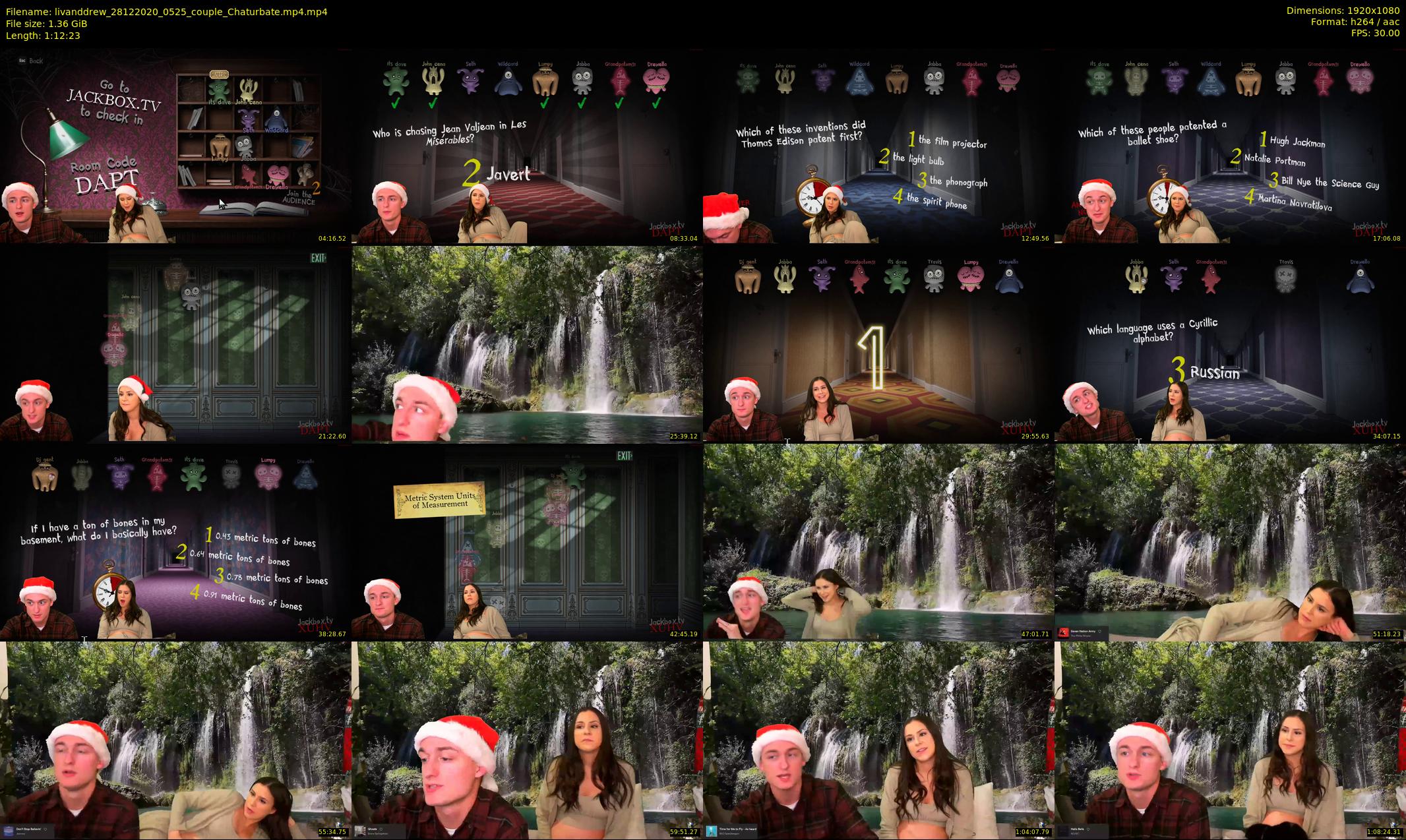 livanddrew — 73 minute Chaturbate couple cam show recording, 1080p, Dec 28, 2020