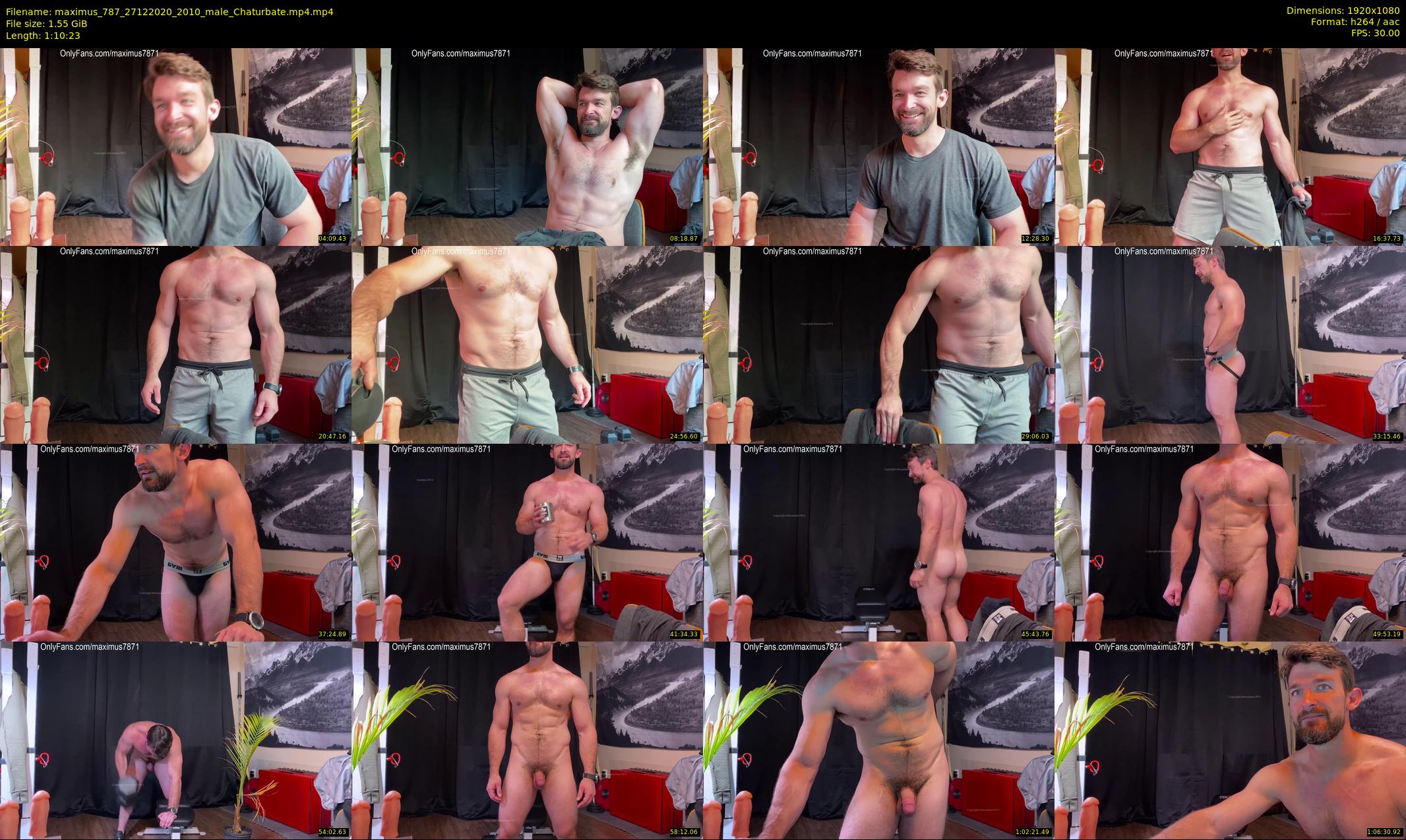 maximus_787 — 71 minute Chaturbate male cam show recording, 1080p, Dec 27, 2020