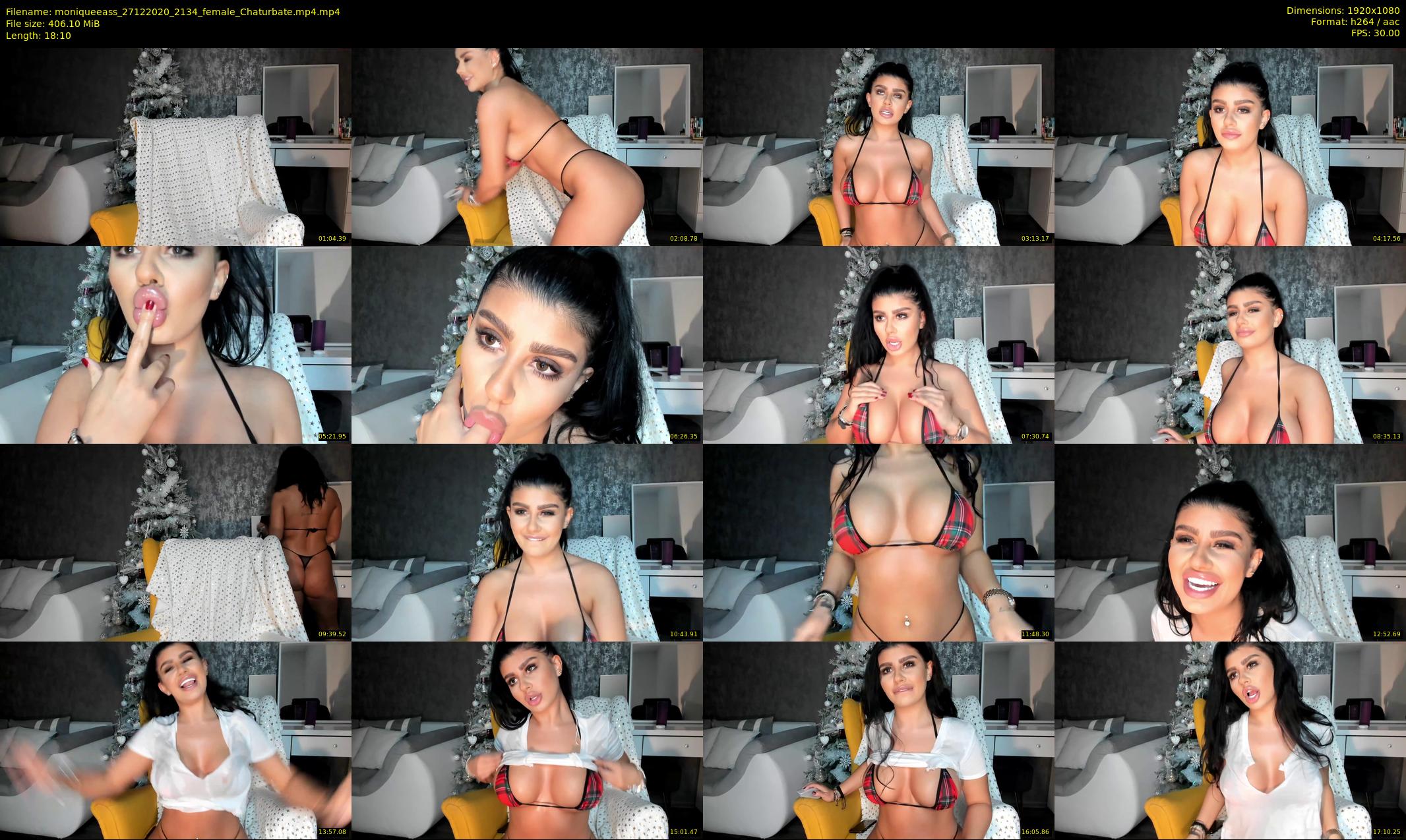 moniqueeass — 19 minute Chaturbate female cam show recording, 1080p, Dec 27, 2020