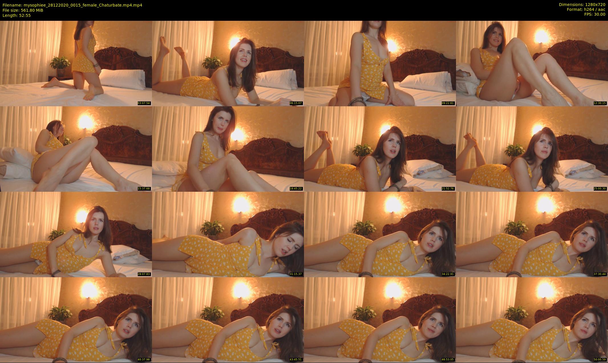 mysophiee — 53 minute Chaturbate female cam show recording, 720p, Dec 28, 2020