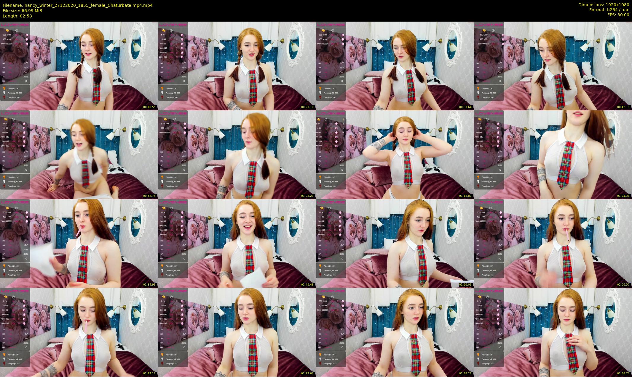 nancy_winter — 3 minute Chaturbate female cam show recording, 1080p, Dec 27, 2020