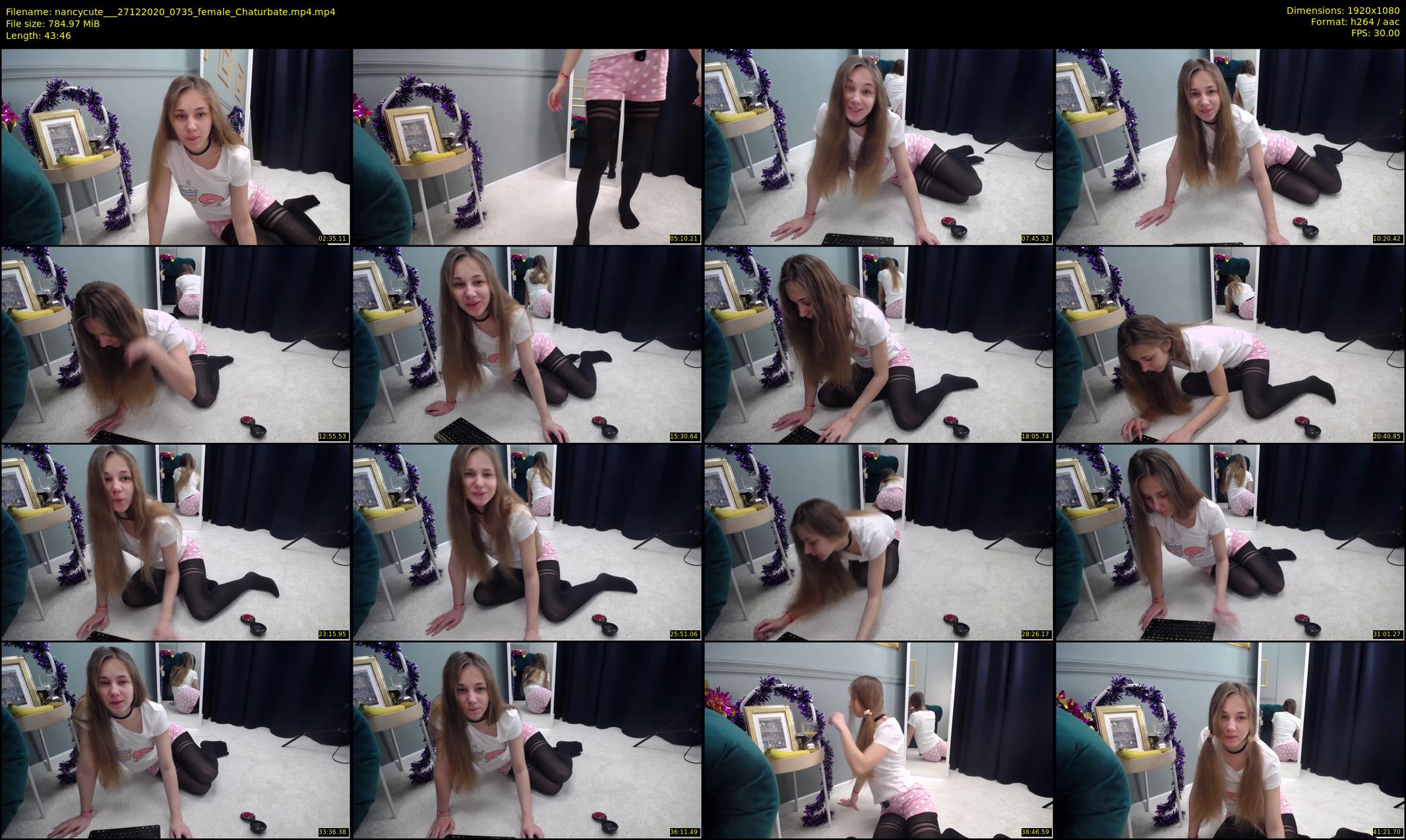 nancycute__ — 44 minute Chaturbate female cam show recording, 1080p, Dec 27, 2020
