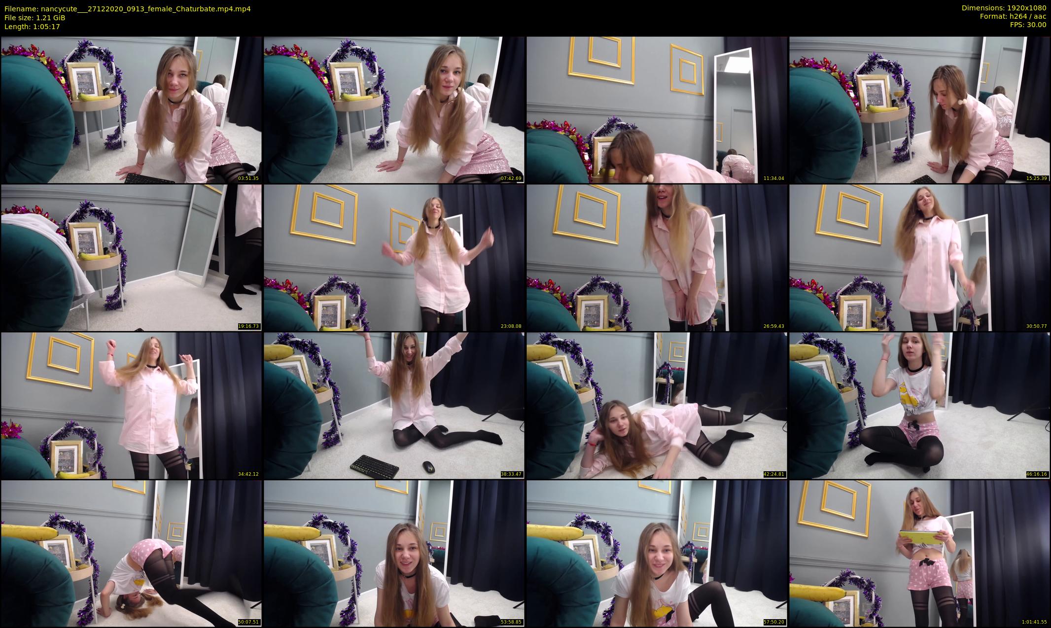 nancycute__ — 66 minute Chaturbate female cam show recording, 1080p, Dec 27, 2020