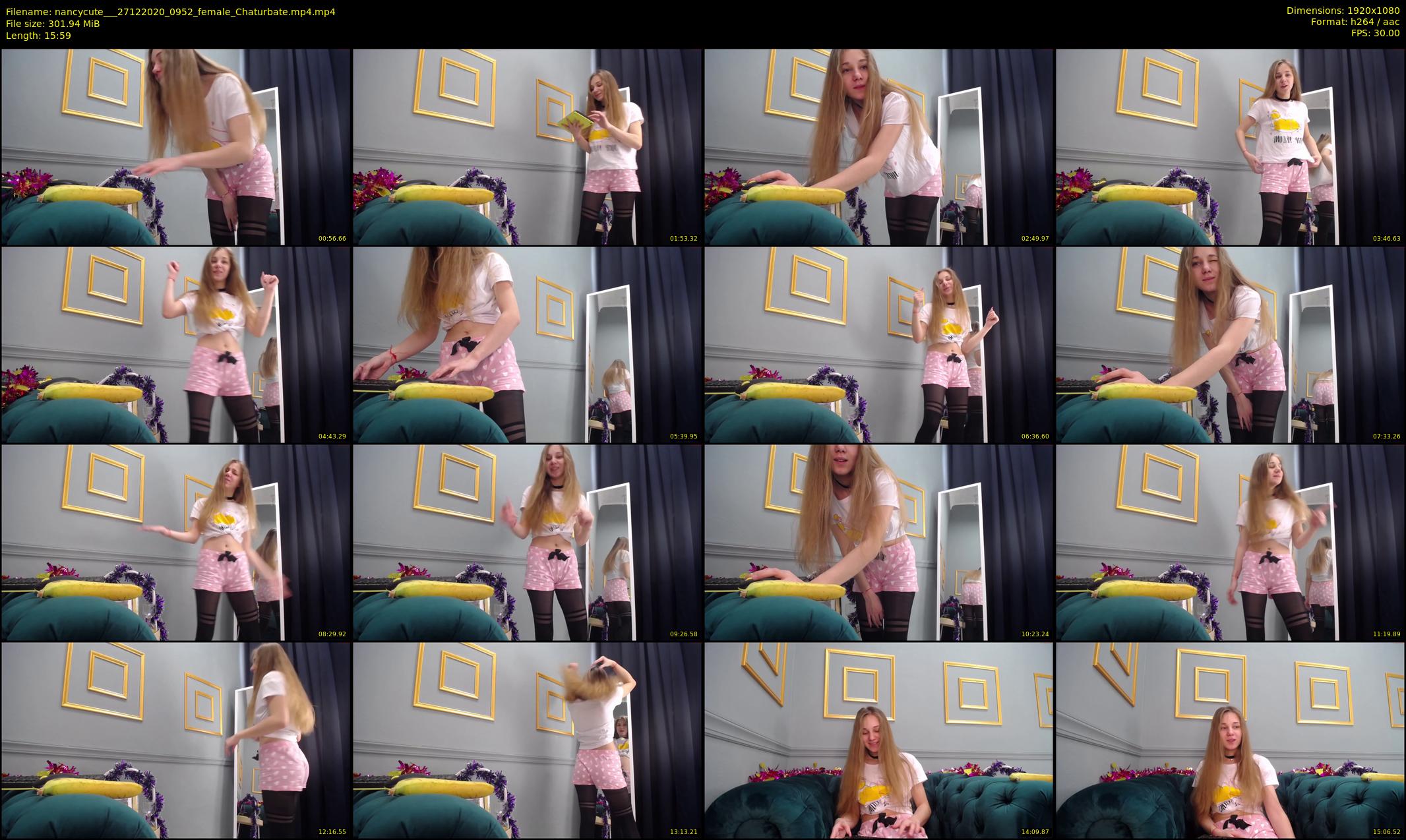 nancycute__ — 16 minute Chaturbate female cam show recording, 1080p, Dec 27, 2020